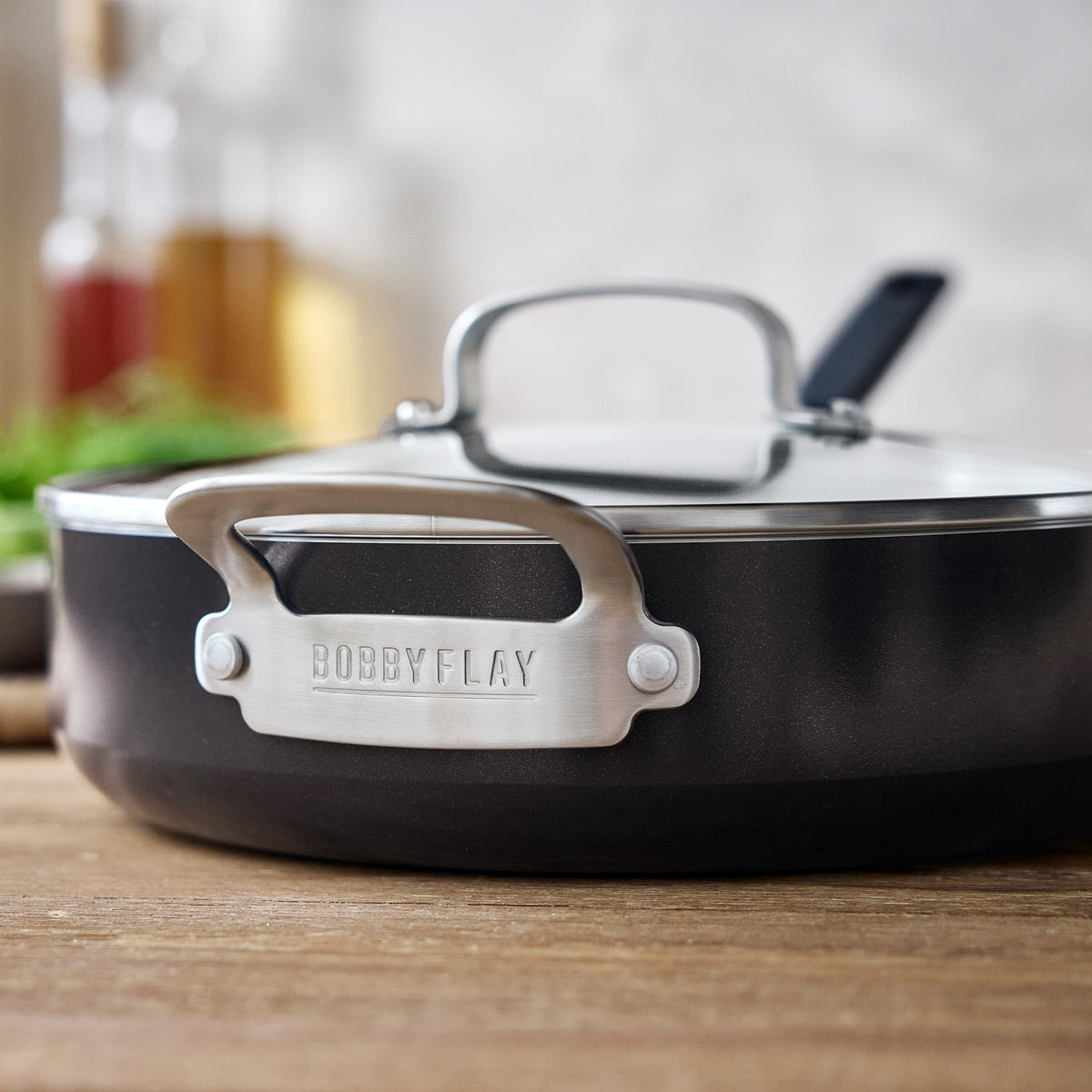 Bobby Flay by GreenPan Kitchen Essentials Ceramic Nonstick Set | Black - Image 8