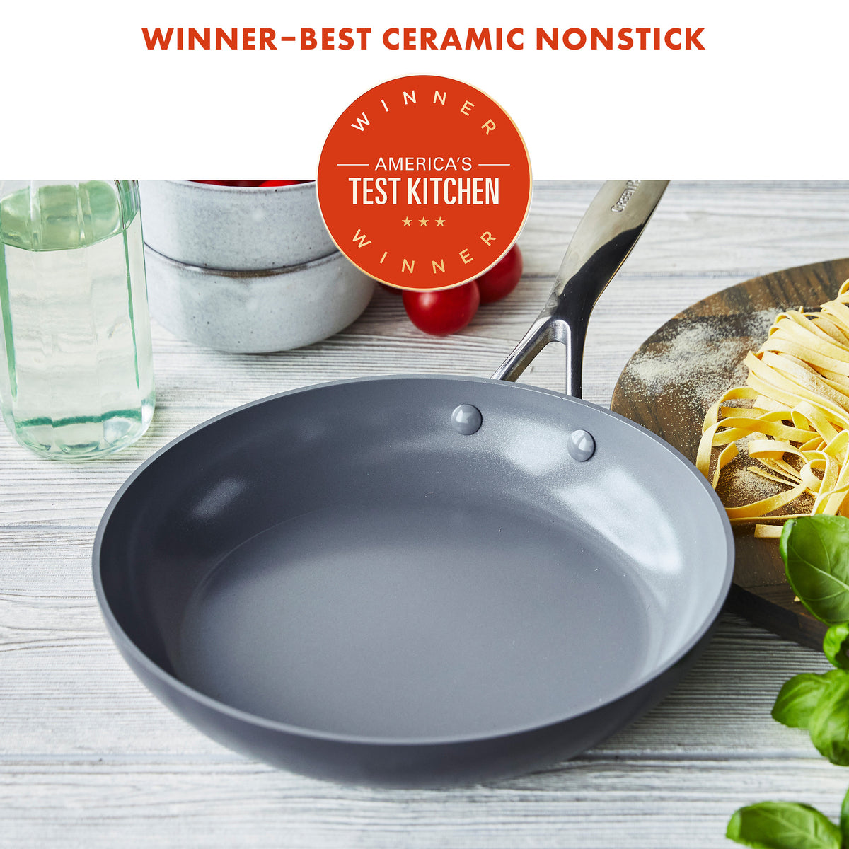 Valencia Pro Ceramic Nonstick 10 Frypan - Image 2
