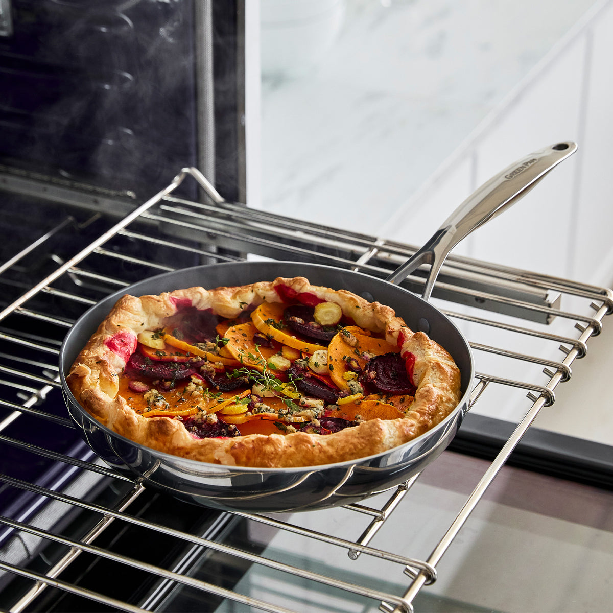 Valencia Pro Stainless Steel 8 Frypan - Image 4