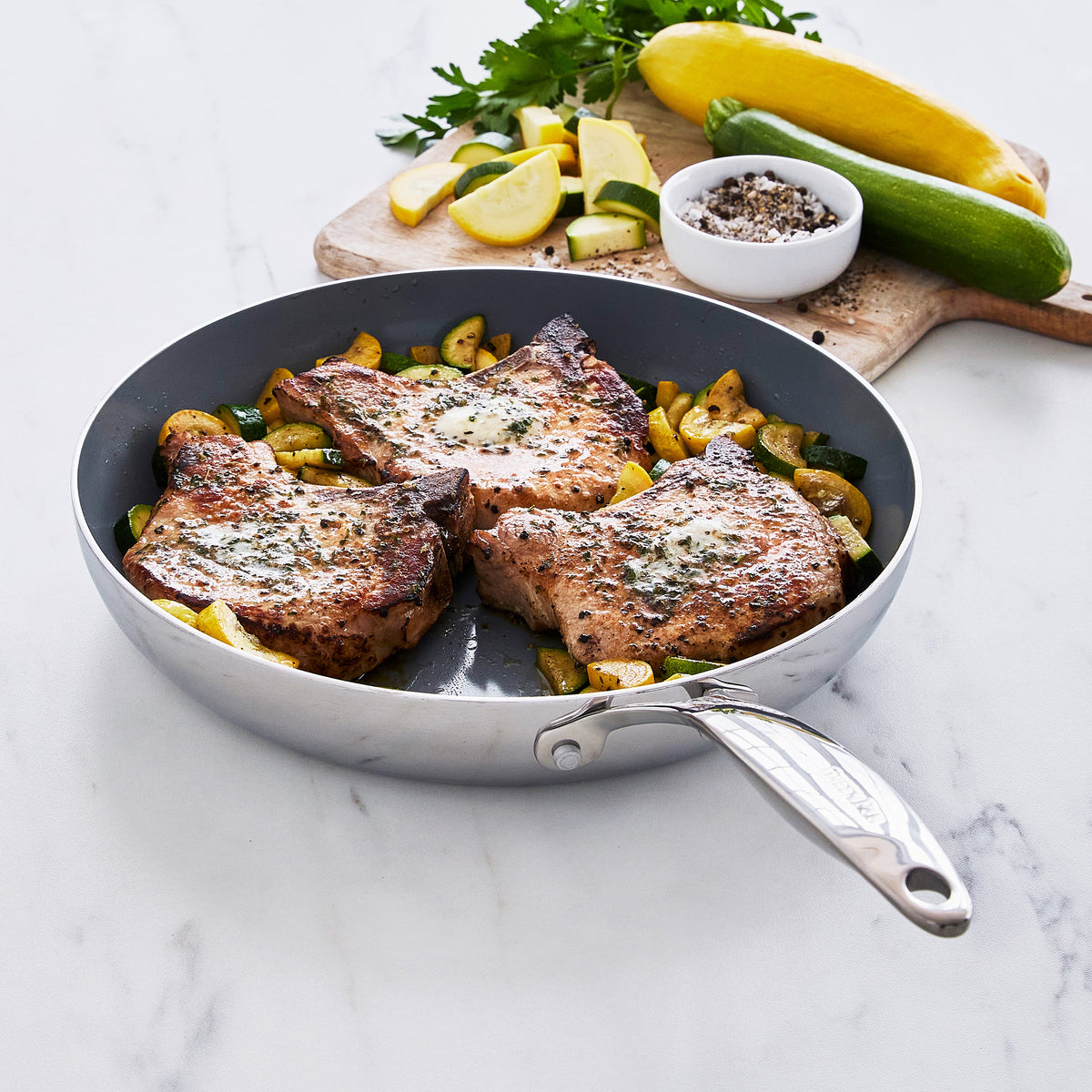 Valencia Pro Stainless Steel 12 Frypan - Image 6