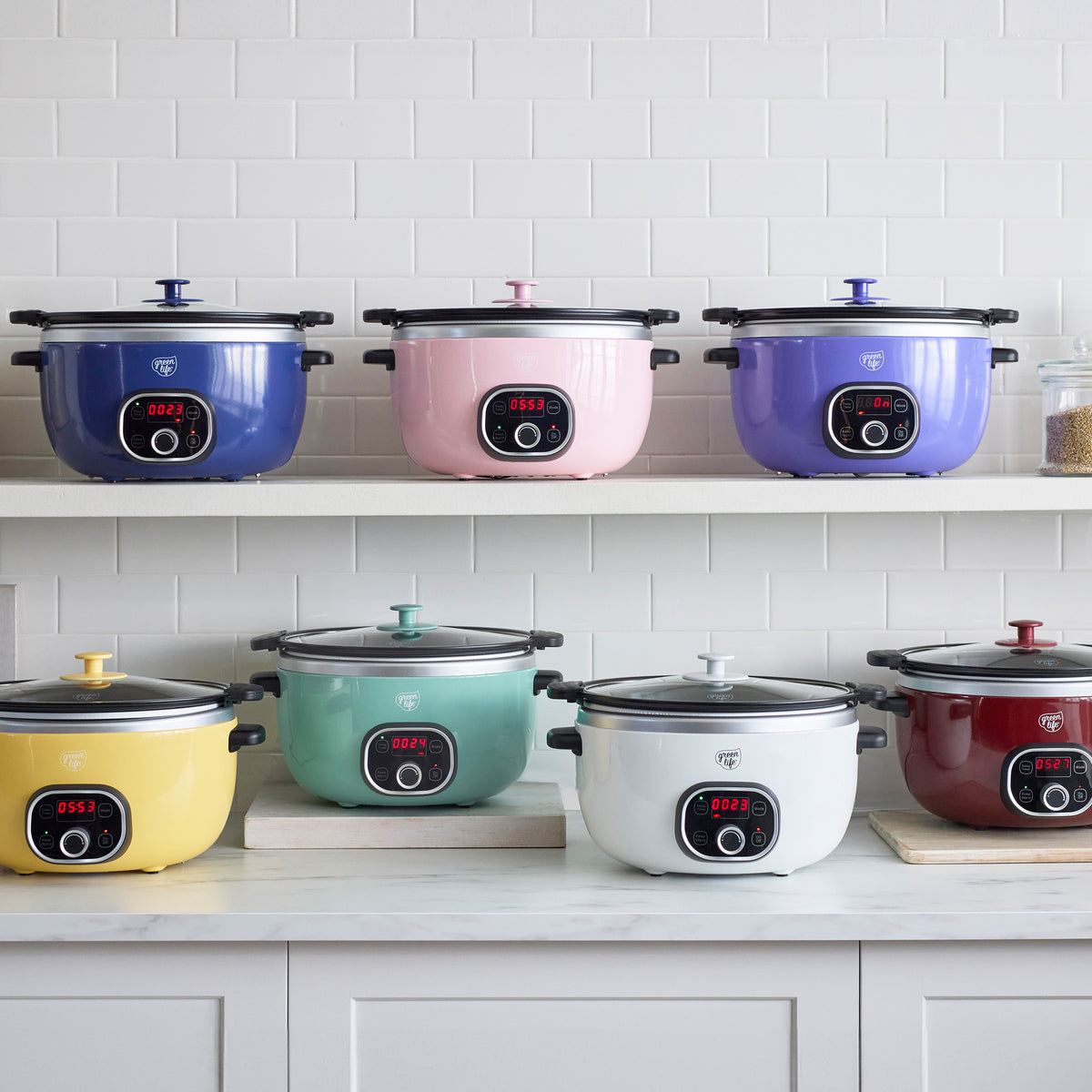 GreenLife Healthy 6-Quart Slow Cooker | White - Image 10