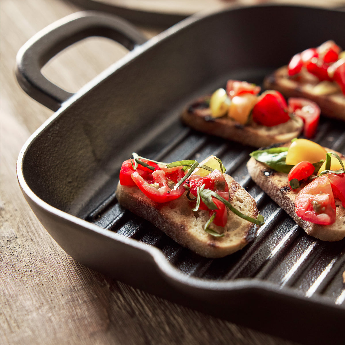 Bobby Flay by GreenPan 11 Cast Iron Square Grill Pan - Image 10