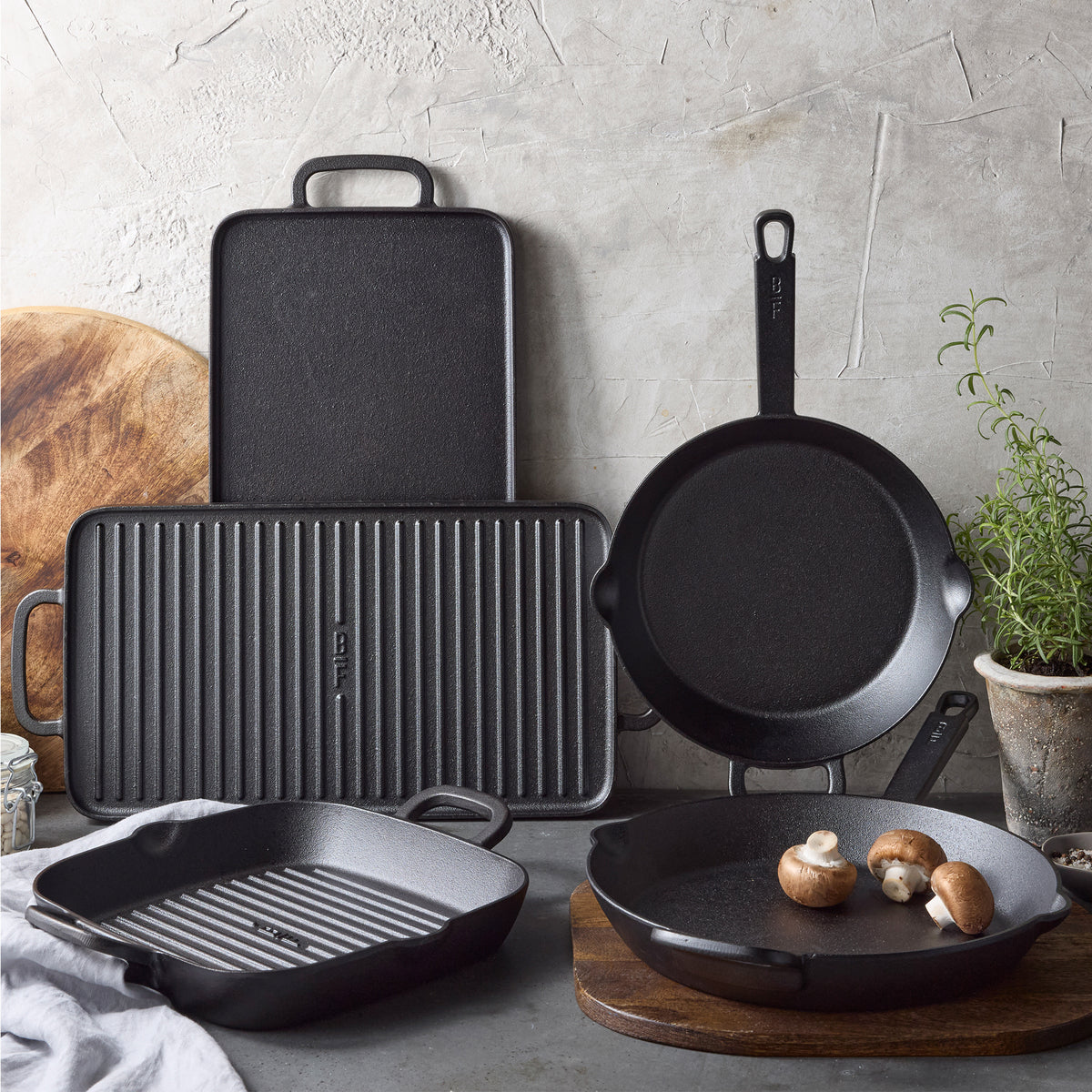 Bobby Flay by GreenPan 11 Cast Iron Square Grill Pan - Image 14