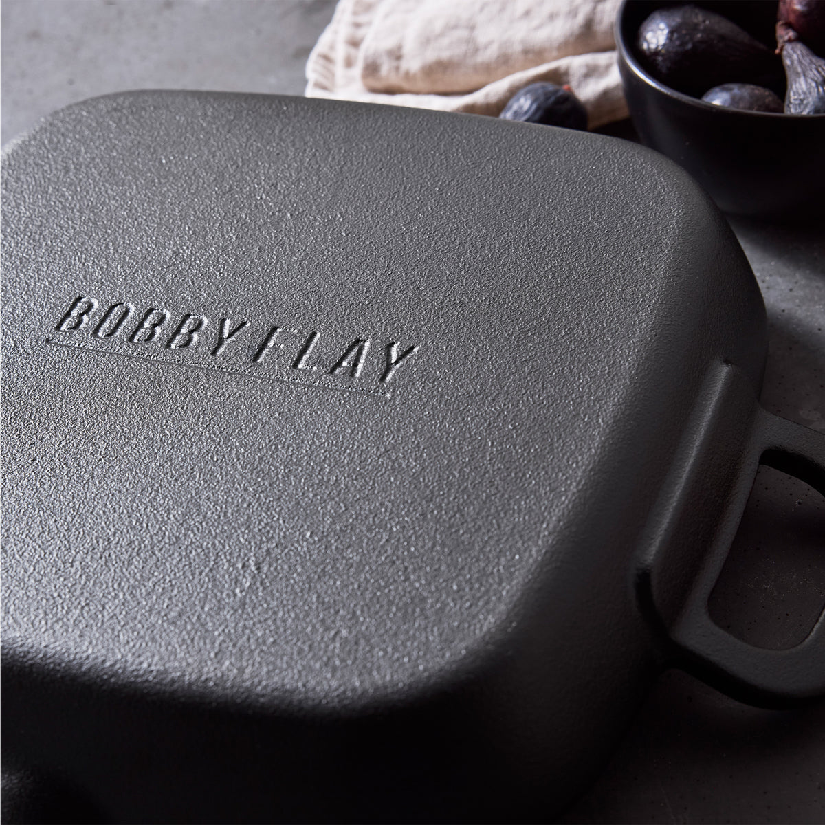 Bobby Flay by GreenPan 11 Cast Iron Square Grill Pan - Image 9