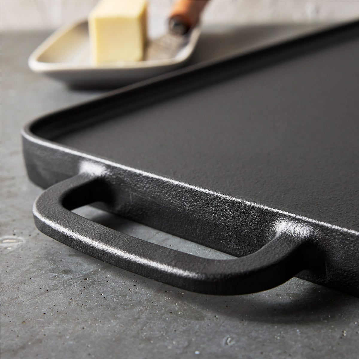 Bobby Flay by GreenPan 9.5 x 16.5 Reversible Cast Iron Grill Griddle - Image 10