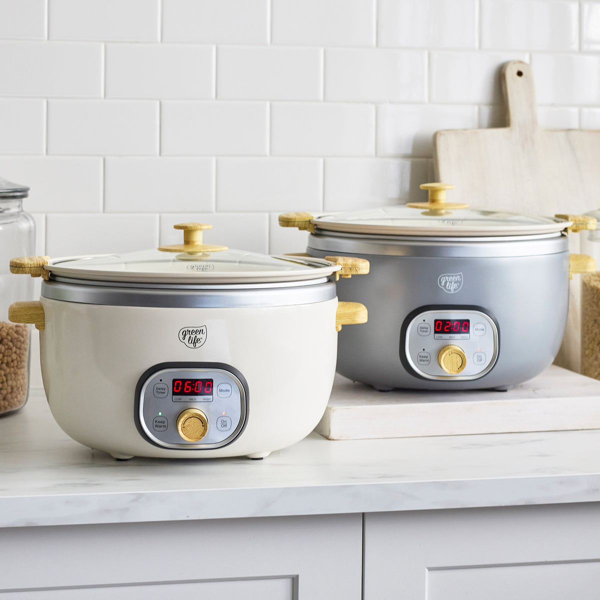 GreenLife Healthy 6-Quart Slow Cooker | Quartz Gray - Image 10
