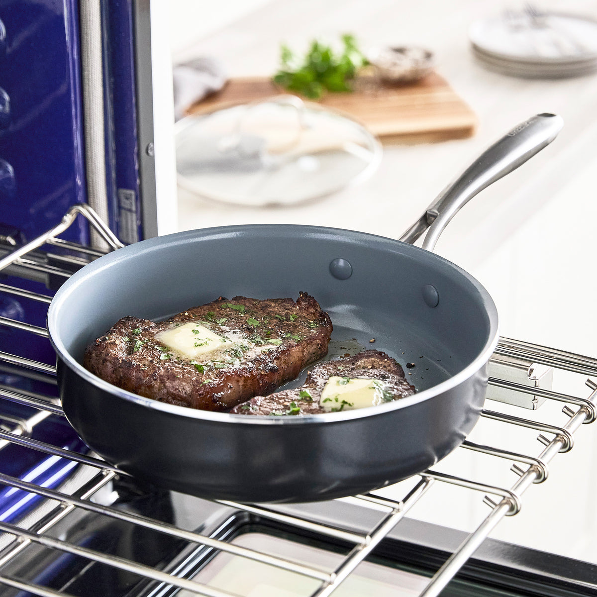 Swift Ceramic Nonstick 17-Piece Cookware Set - Image 4