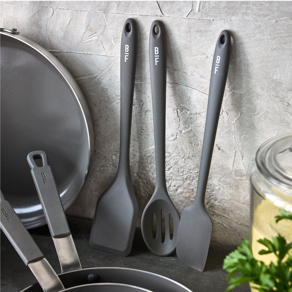 Bobby Flay by GreenPan Stainless Steel Uncoated & PFAS-Free Nonstick 12-Piece Cookware Set - Image 12