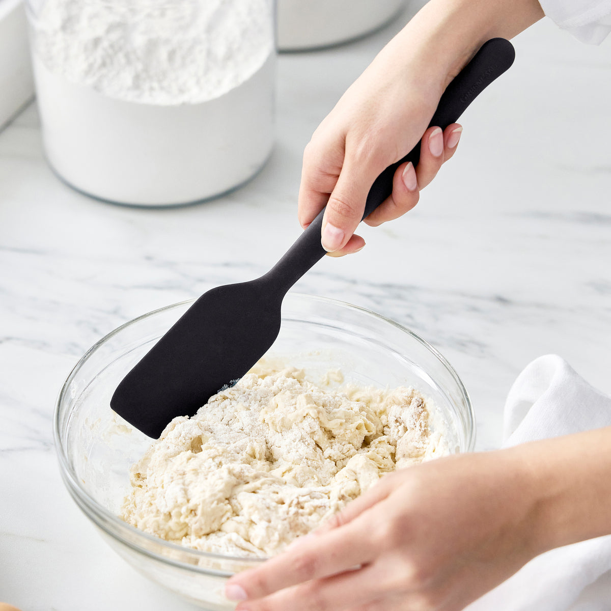 Premiere Silicone 8-Piece Utensil and Crock Set | Black - Image 8