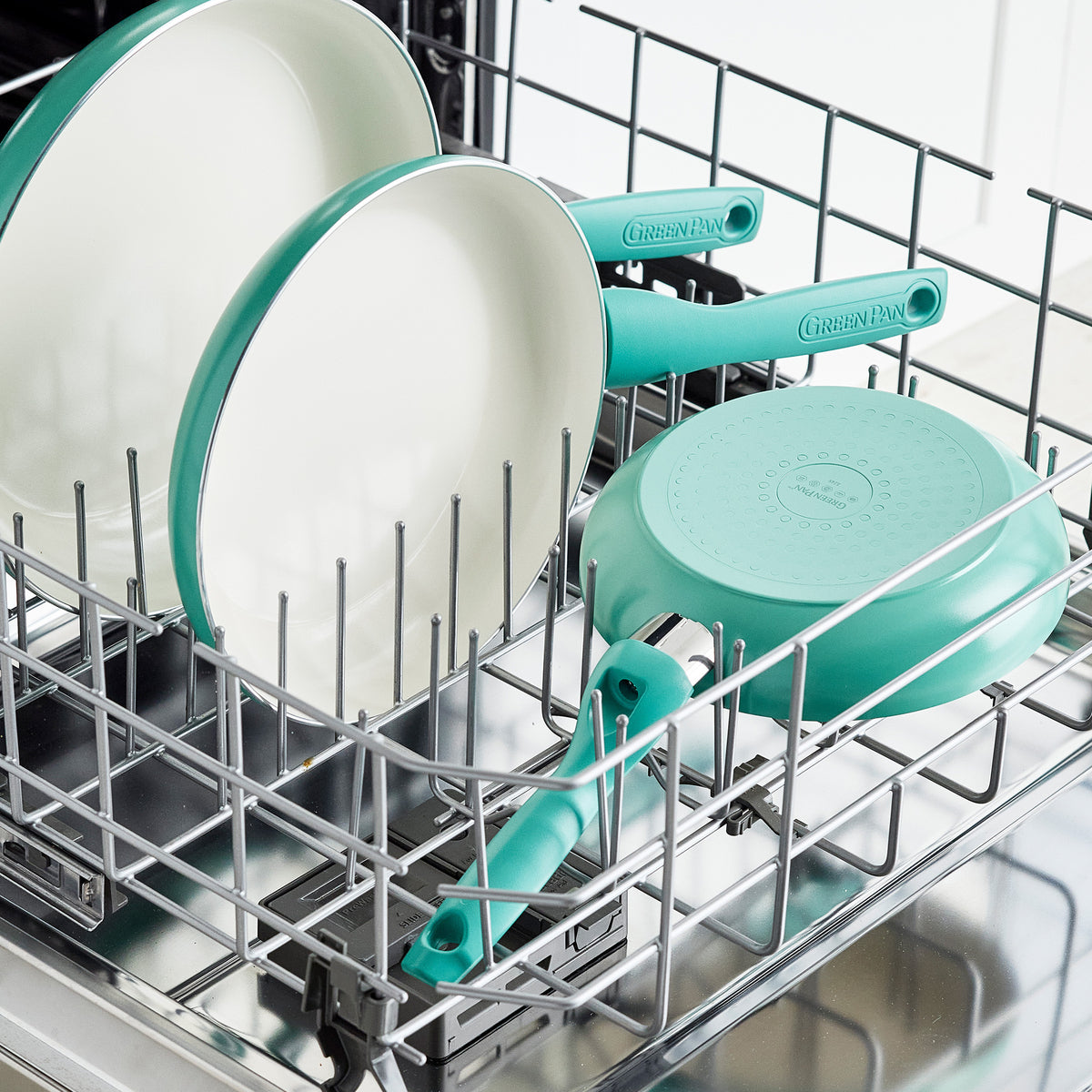 Rio Ceramic Nonstick 10-Piece Cookware Set | Turquoise - Image 10