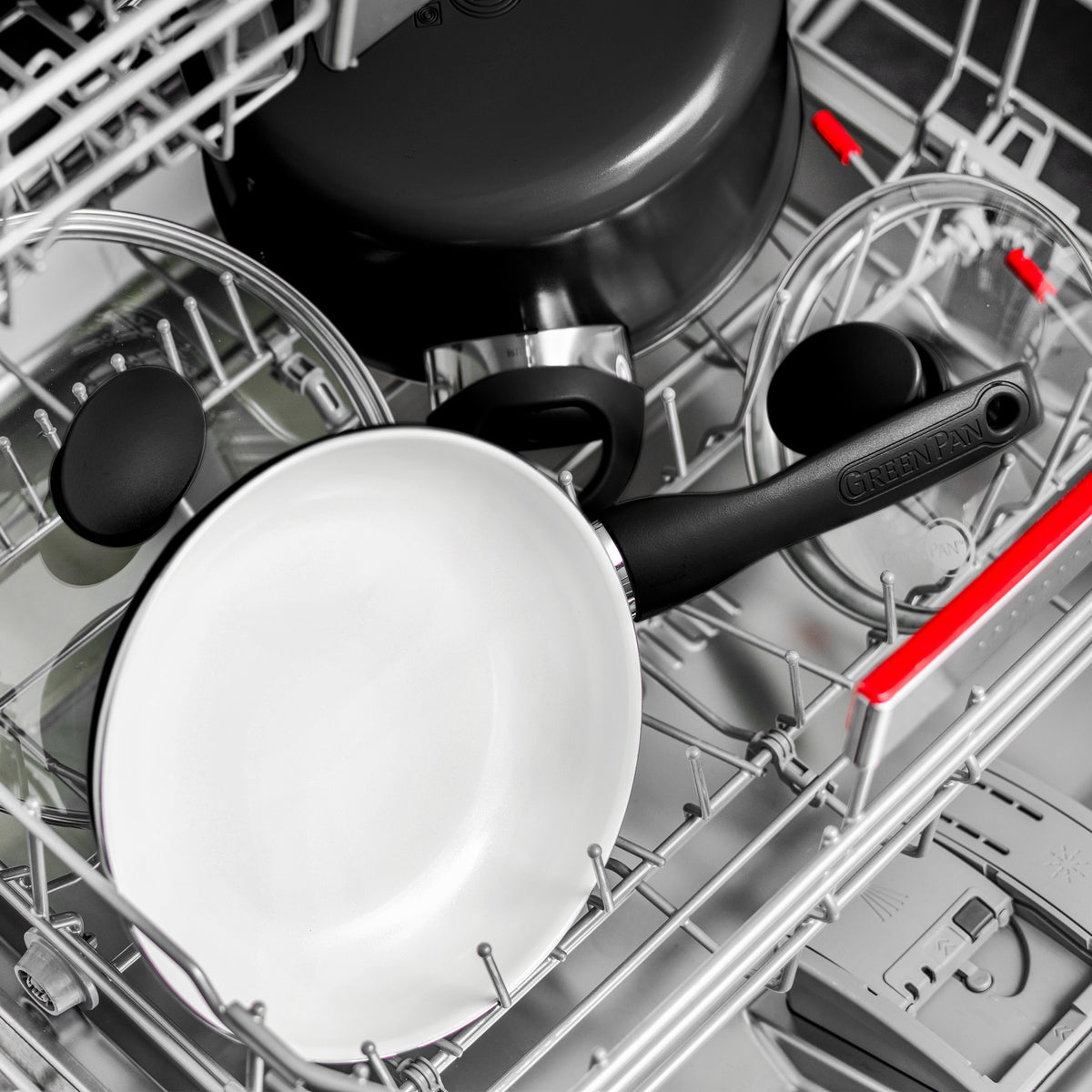 Rio Ceramic Nonstick 10-Piece Cookware Set | Black - Image 11