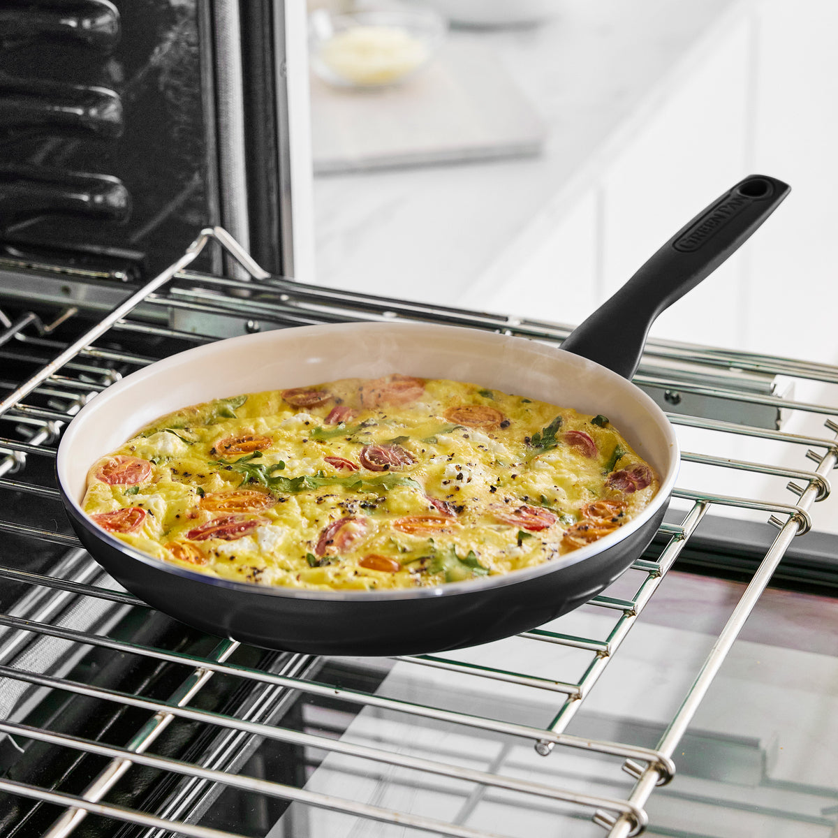 Rio Ceramic Nonstick 10-Piece Cookware Set | Black - Image 9