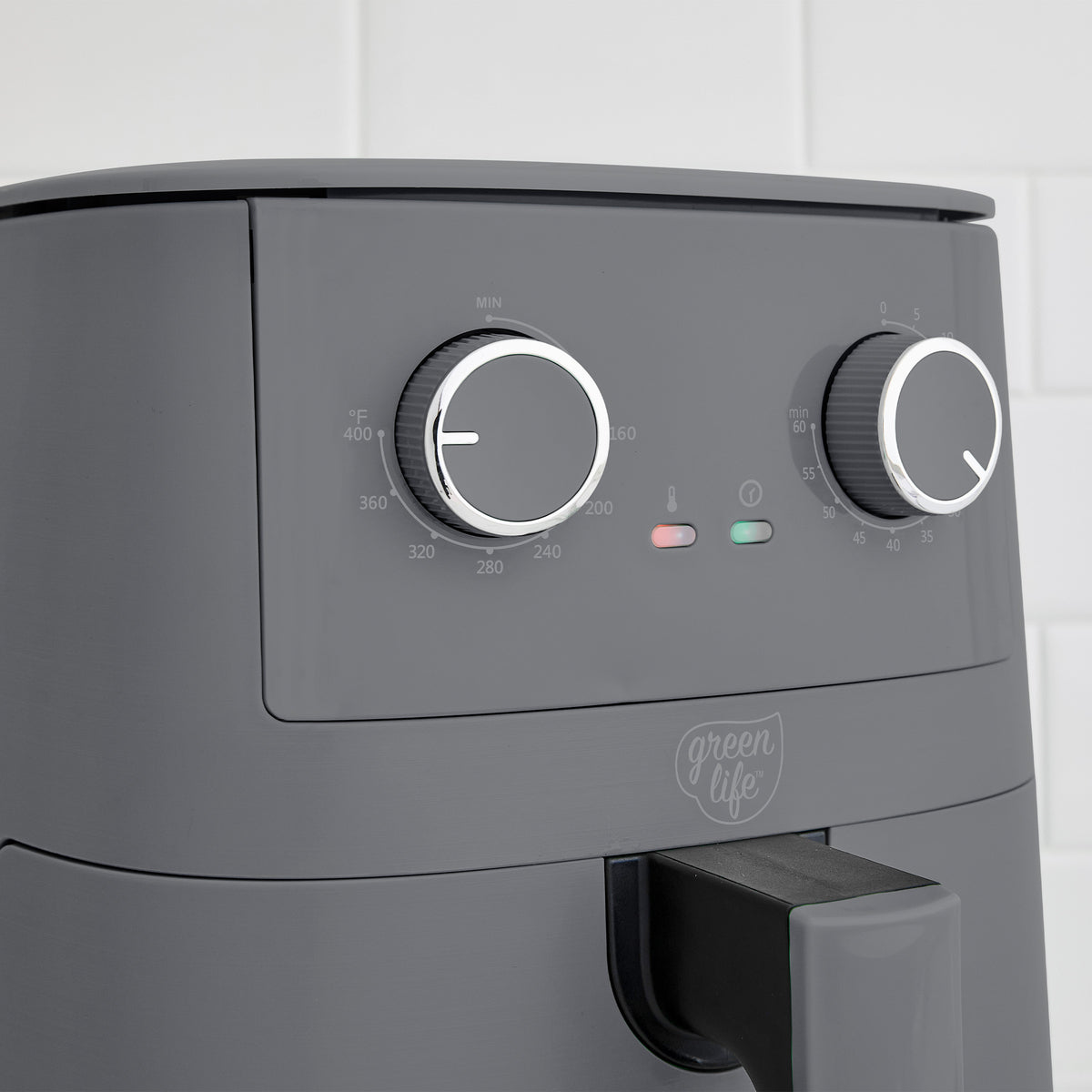 GreenLife 4.5-Quart EZ Air Fryer | Graphite - Image 4