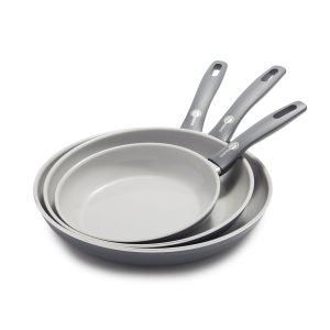 Dover Ceramic Nonstick 8. 10 and 12 Frypan Set