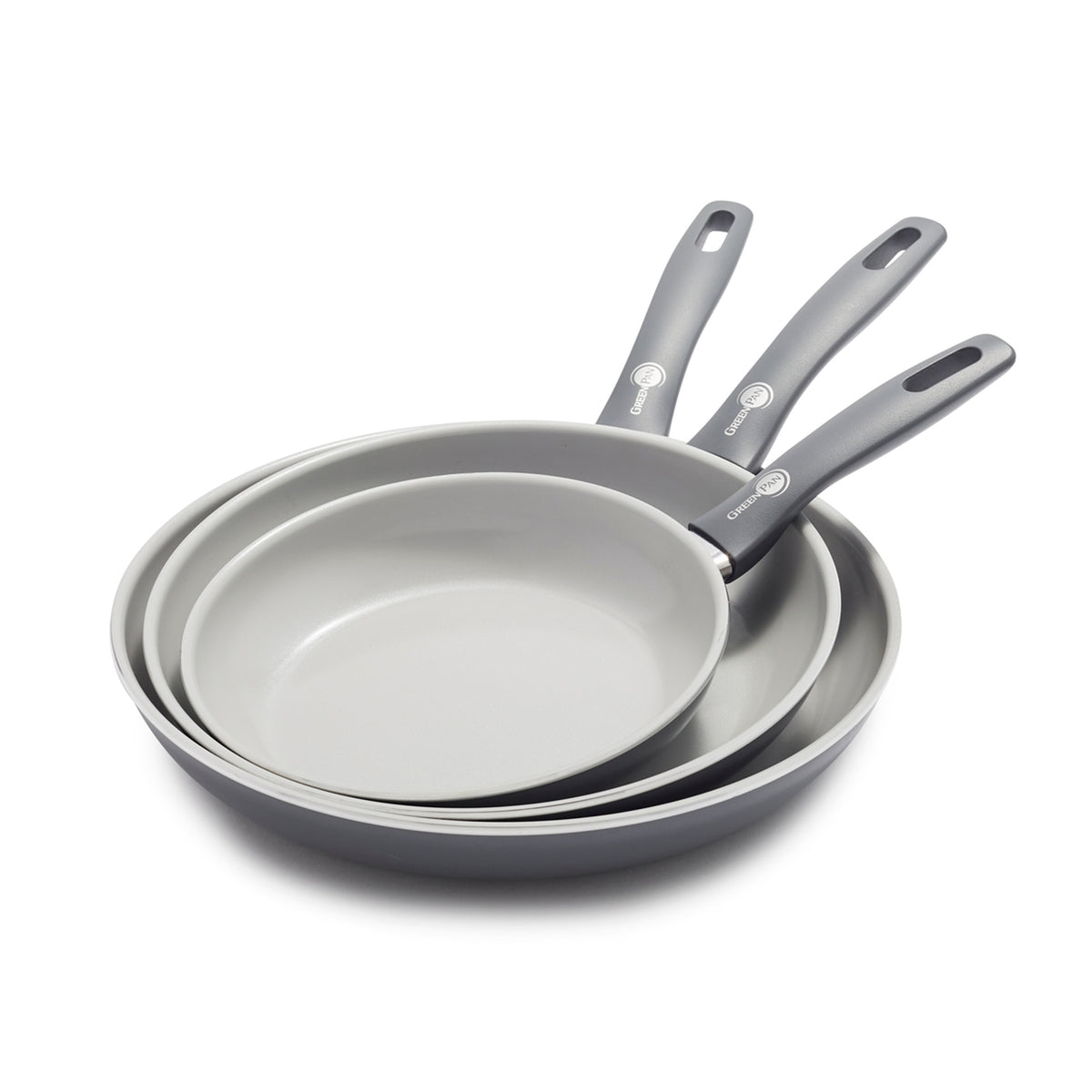 Dover Ceramic Nonstick 8. 10 and 12 Frypan Set