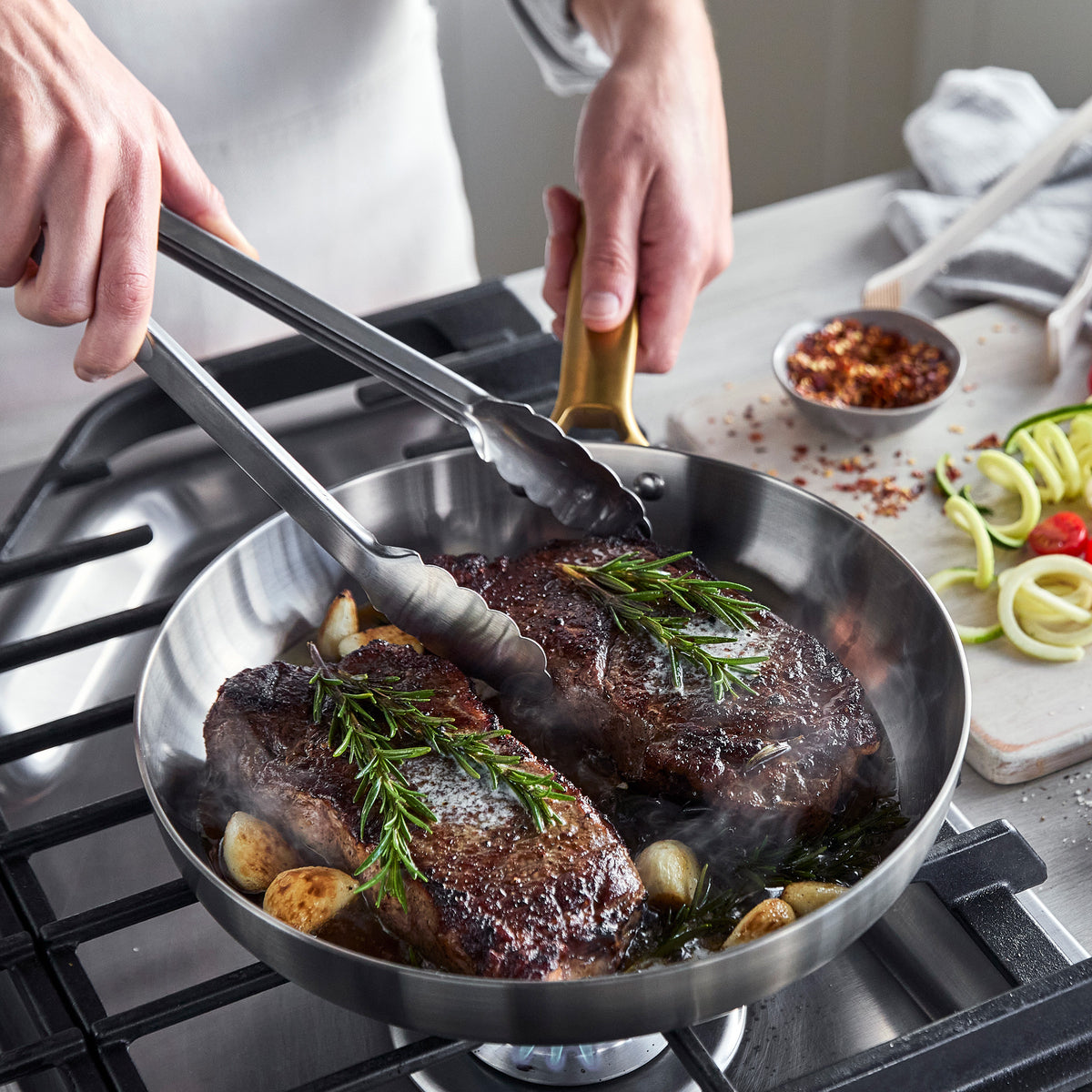 Reserve Stainless Steel 10-Piece Cookware Set - Image 10