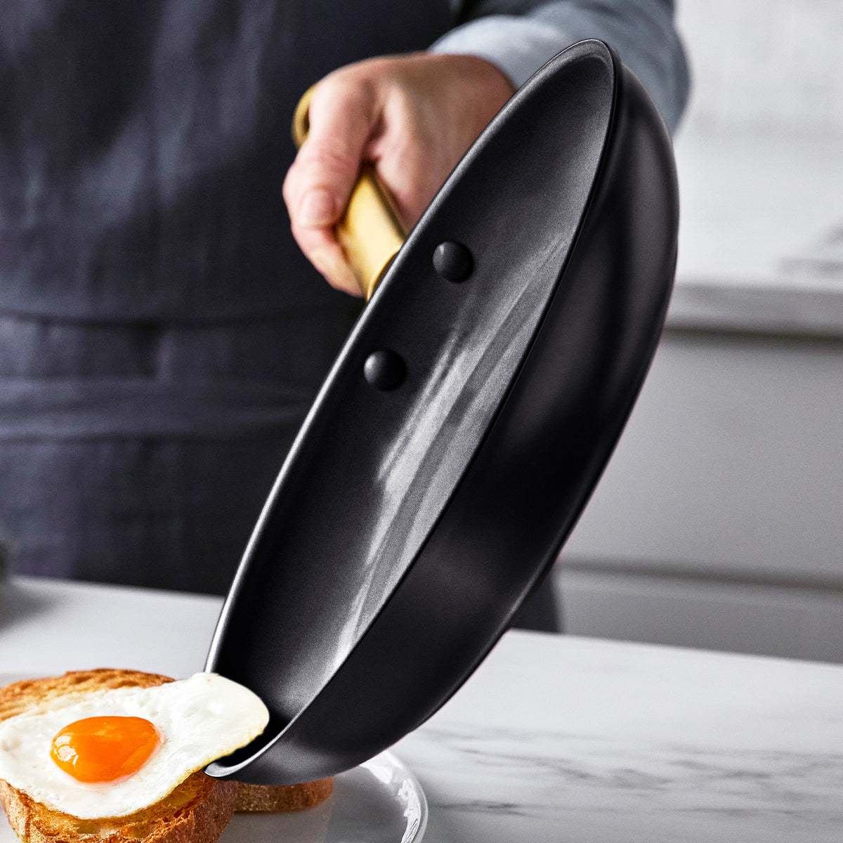 Reserve Ceramic Nonstick 5-Piece Cookware Set | Black - Image 3