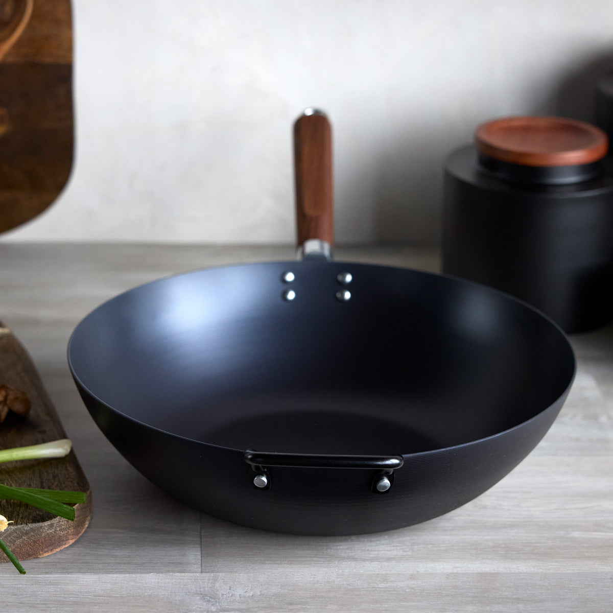 Kyoto Carbon Steel 14 Wok - Image 2