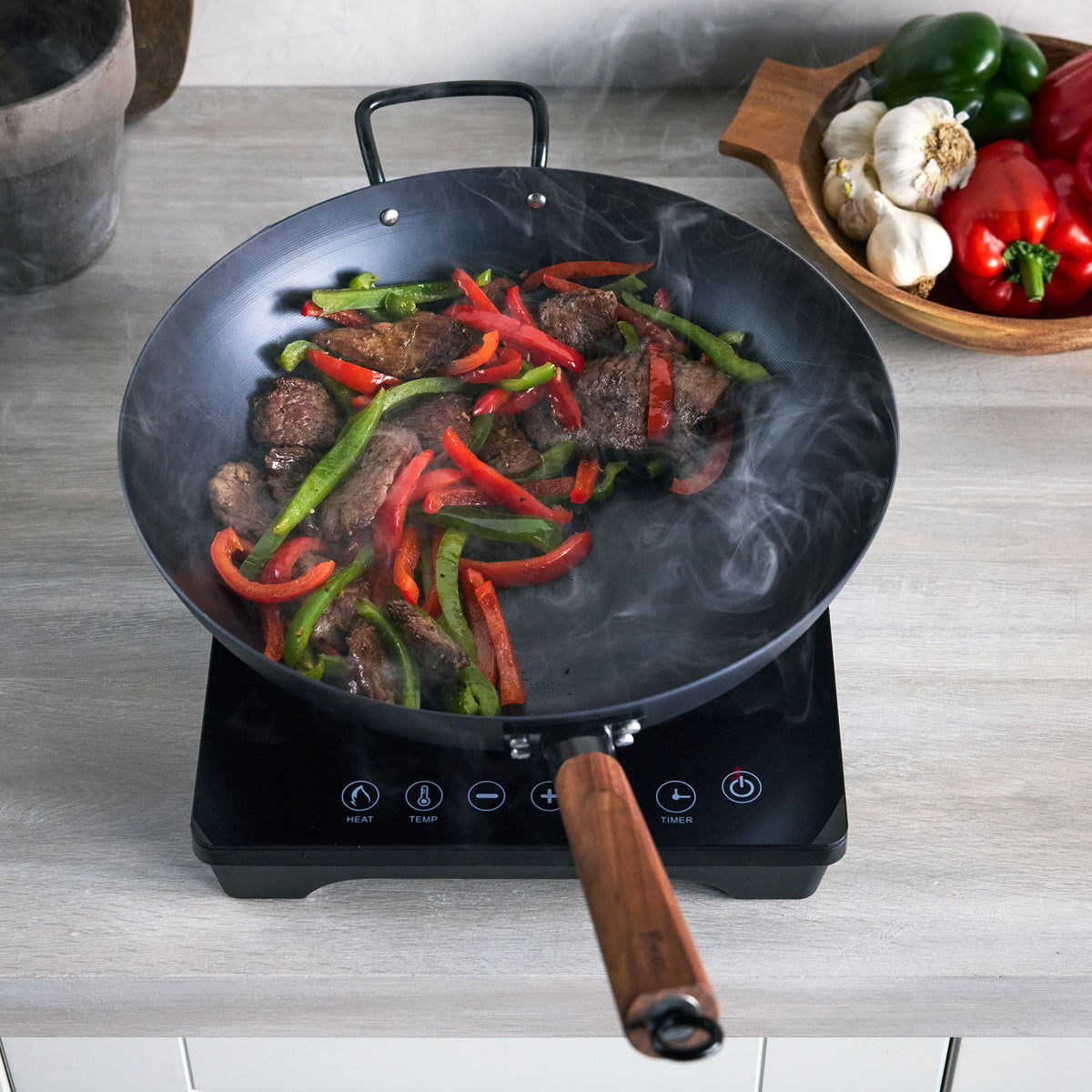 Kyoto Carbon Steel 14 Wok - Image 5