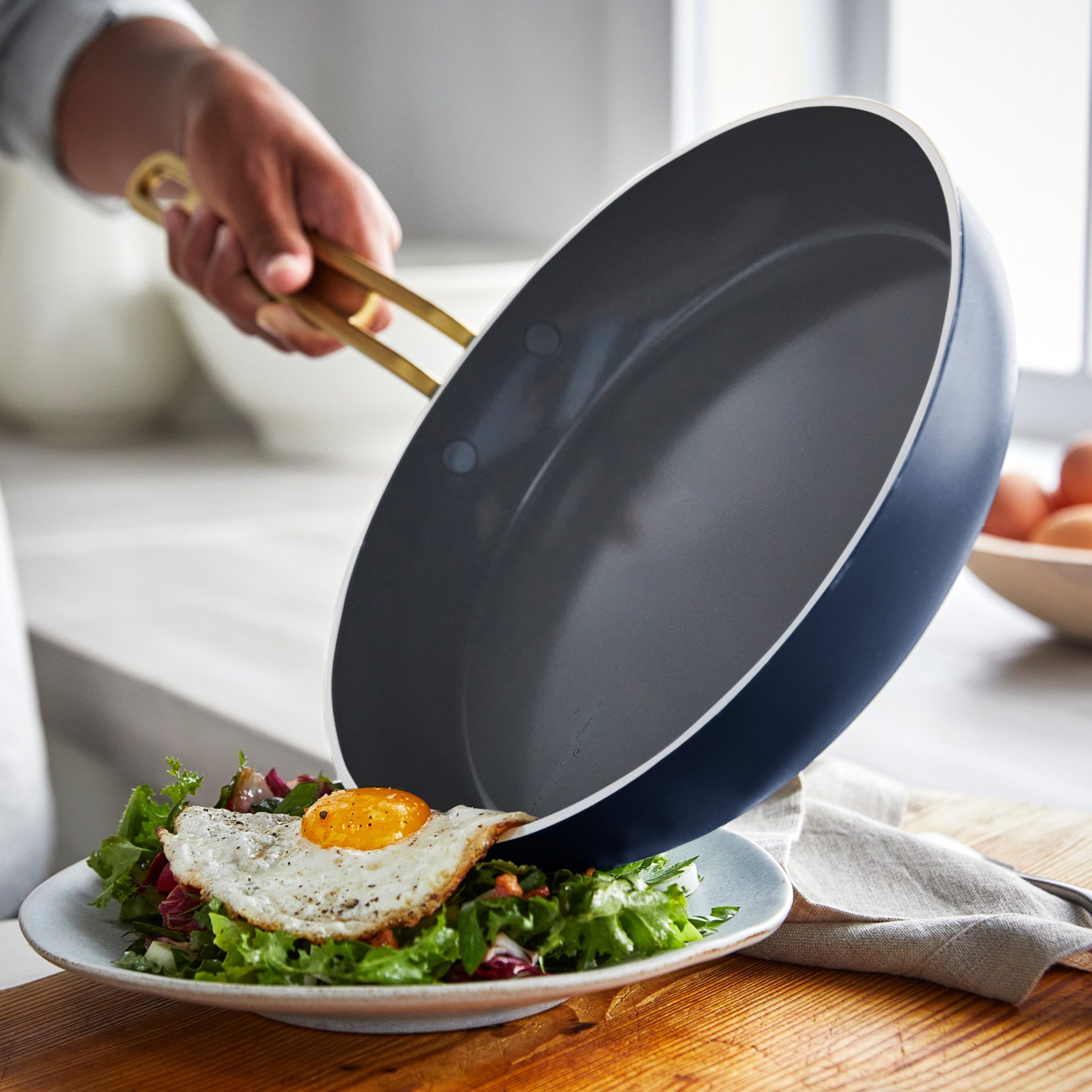 Stanley Tucci™ Ceramic Nonstick 11-Piece Cookware Set | Marino Blue - Image 5