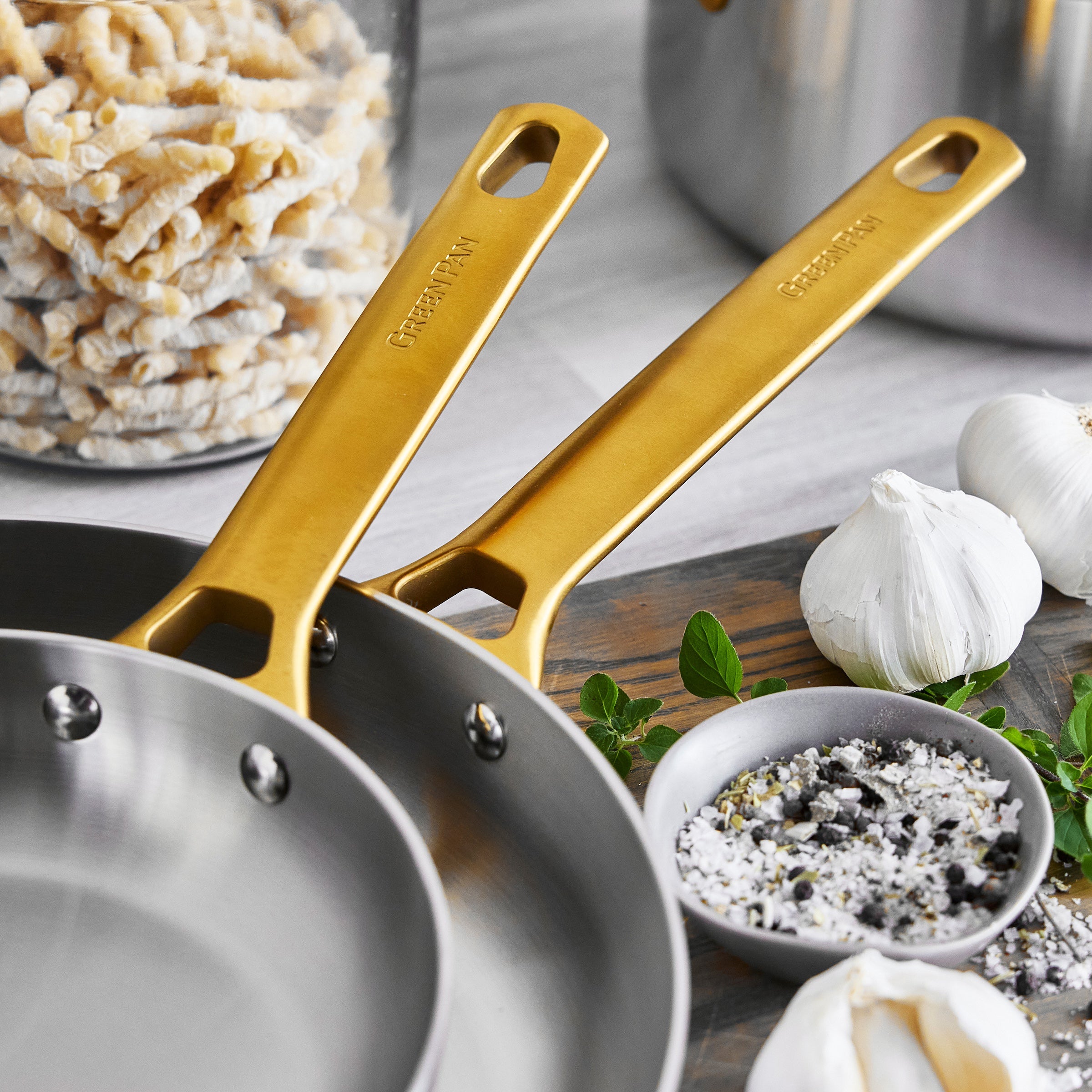 Reserve Stainless Steel 10 and 12 Frypan Set - Image 6