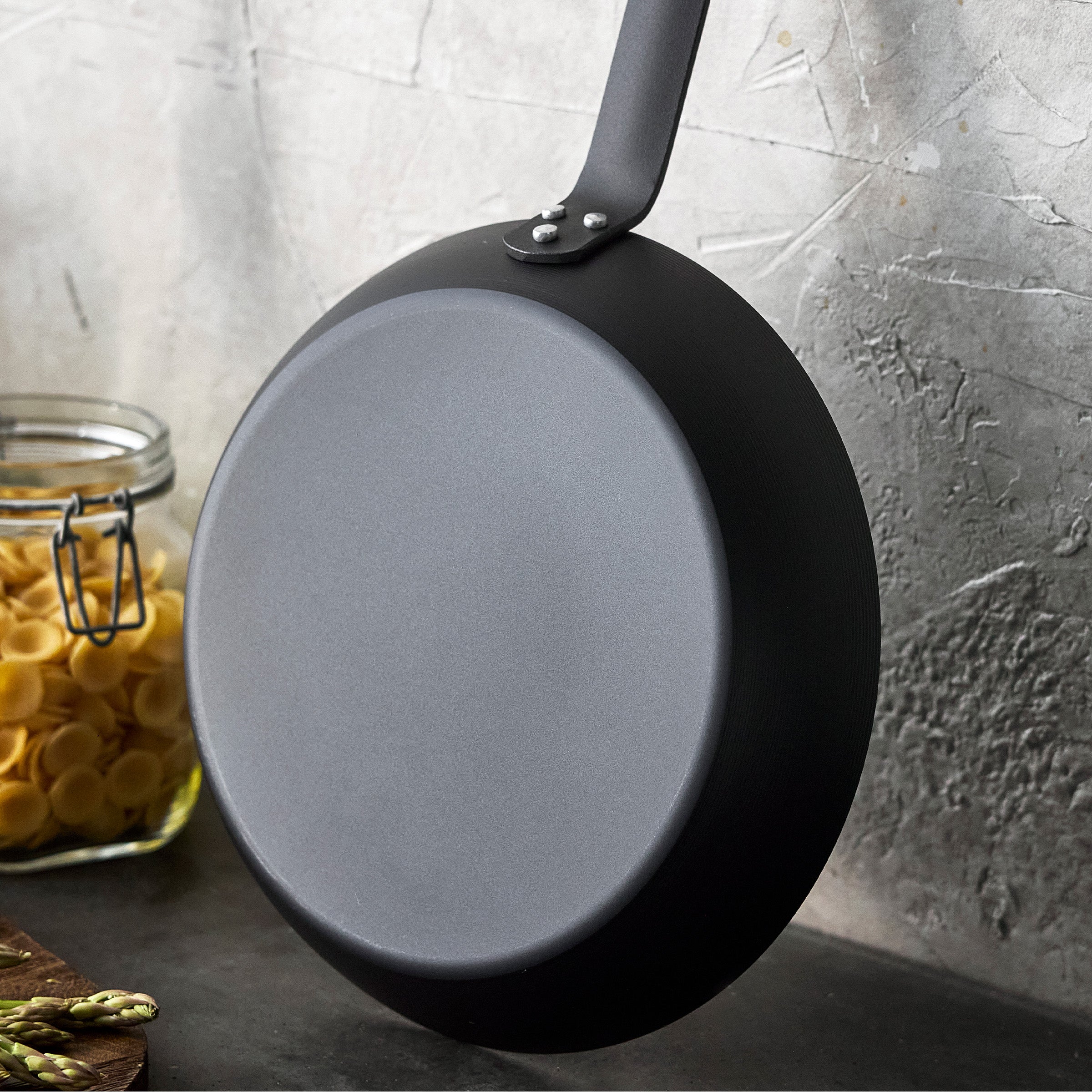 Bobby Flay by GreenPan 8. 10 and 12 Carbon Steel Frypan Set - Image 11