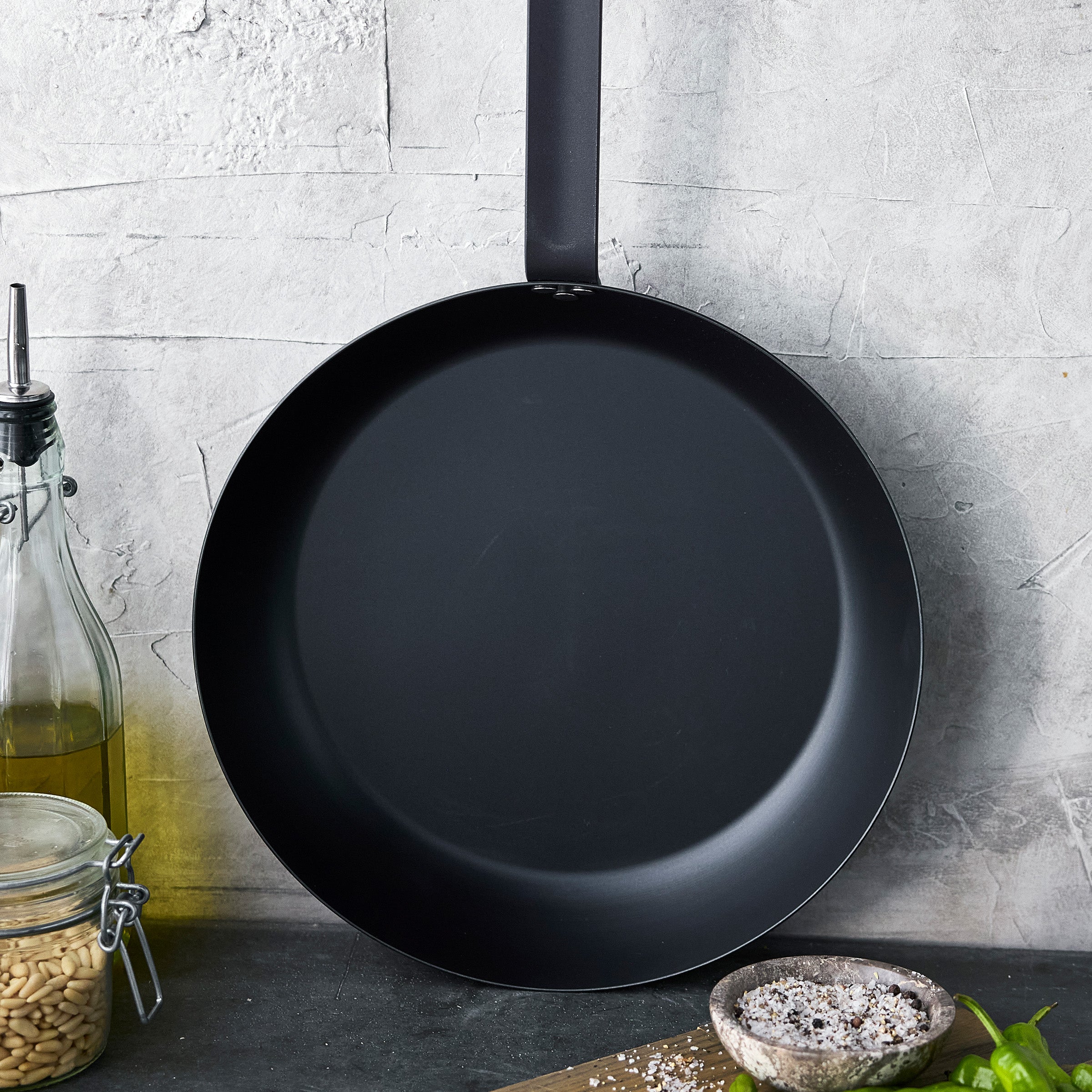 Bobby Flay by GreenPan 5-Piece Carbon Steel Set with Bobby at Home Cookbook - Image 9