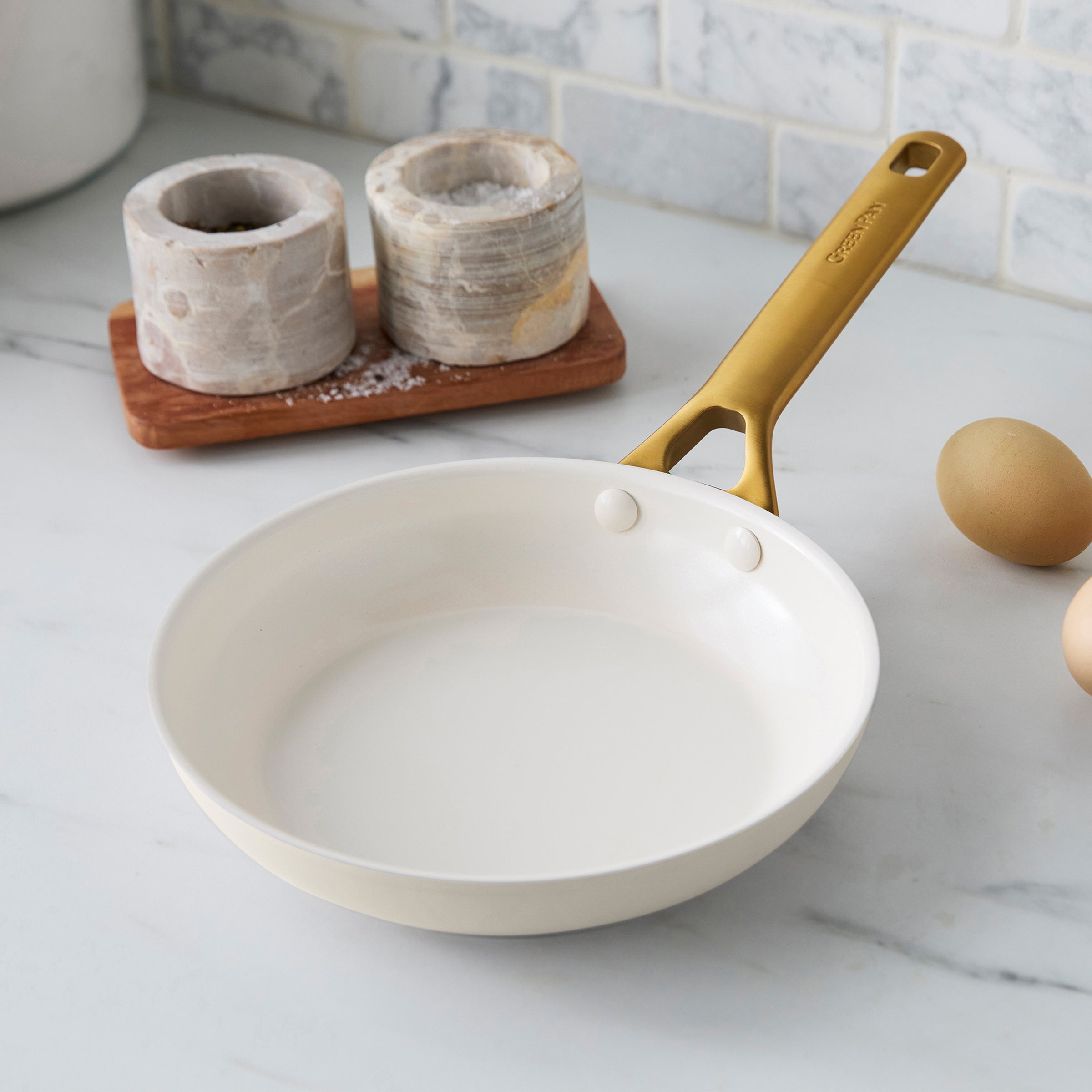 Reserve Pro Ceramic Nonstick 8 Frypan | Cream - Image 2