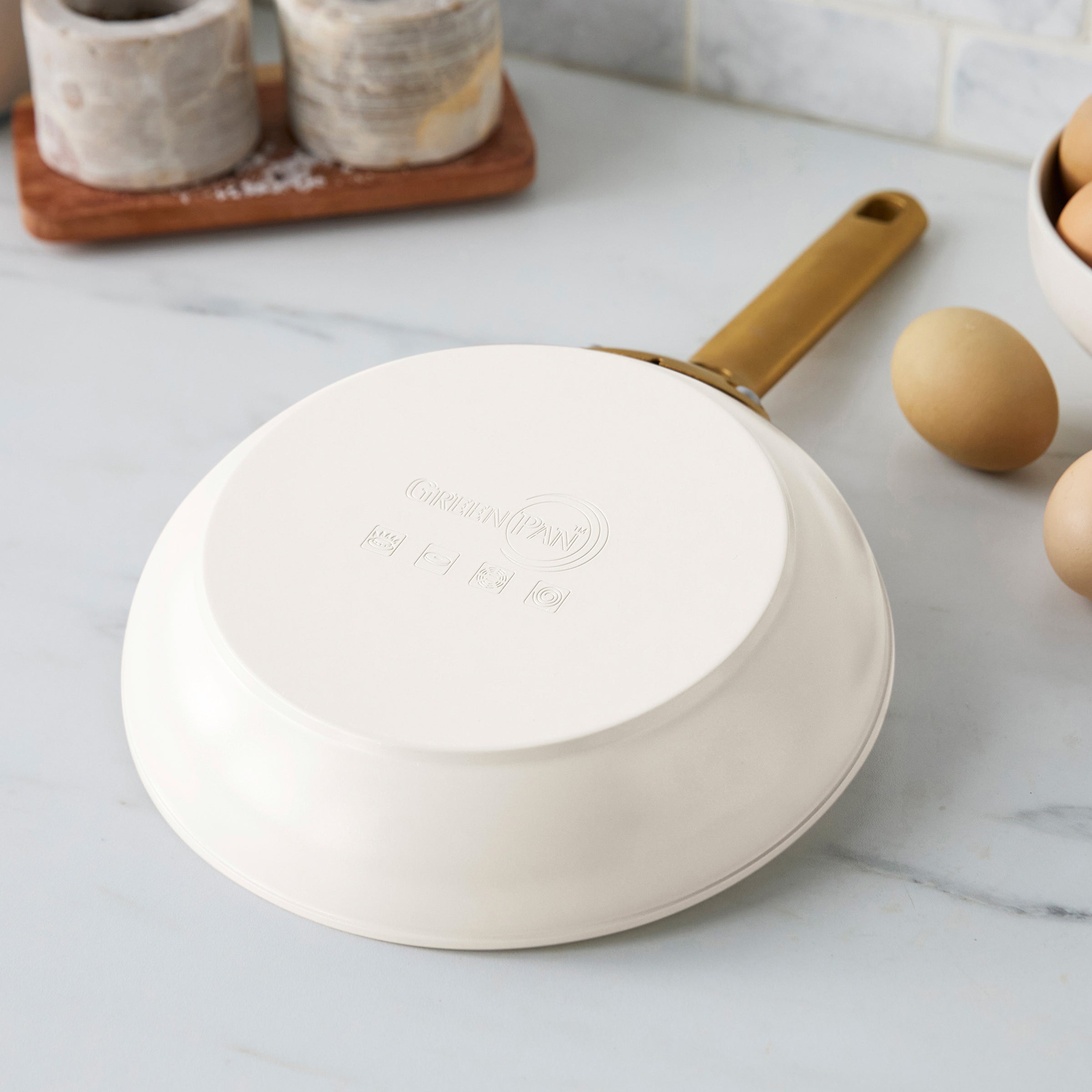 Reserve Pro Ceramic Nonstick 8 Frypan | Cream - Image 7