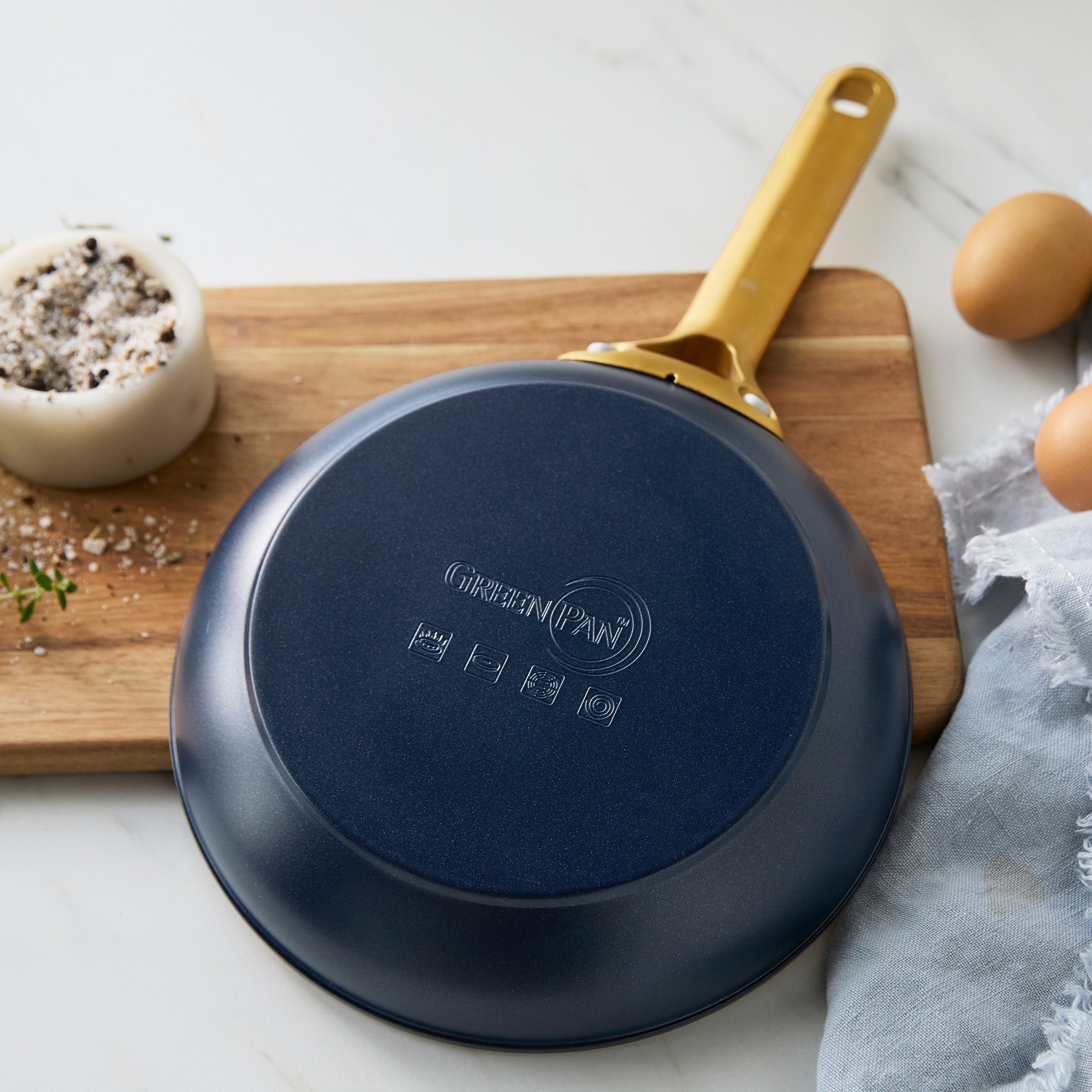 Reserve Pro Ceramic Nonstick 8. 10 and 12 Frypan Set | Twilight - Image 7