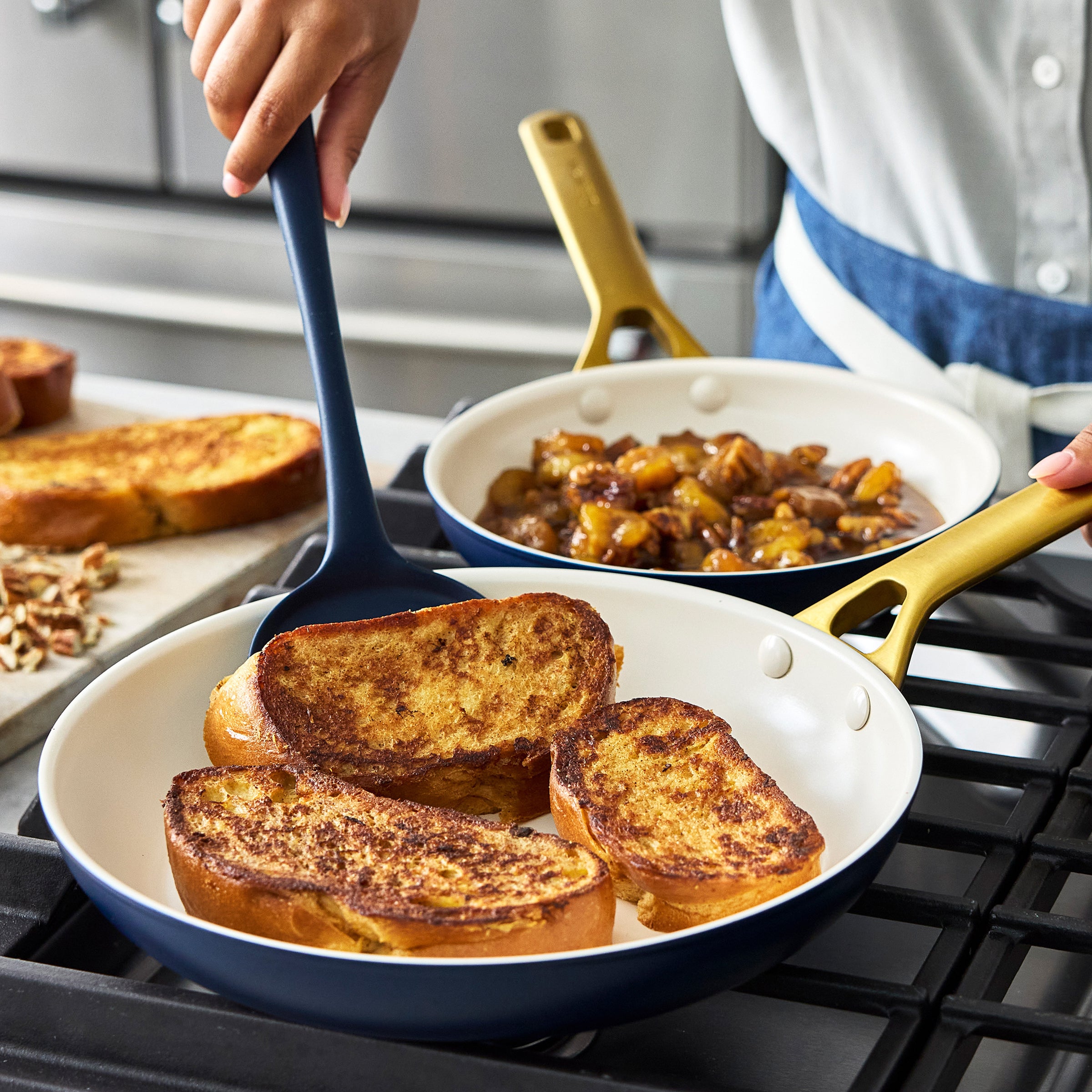 Reserve Pro Ceramic Nonstick 11-Piece Cookware Set | Twilight - Image 5