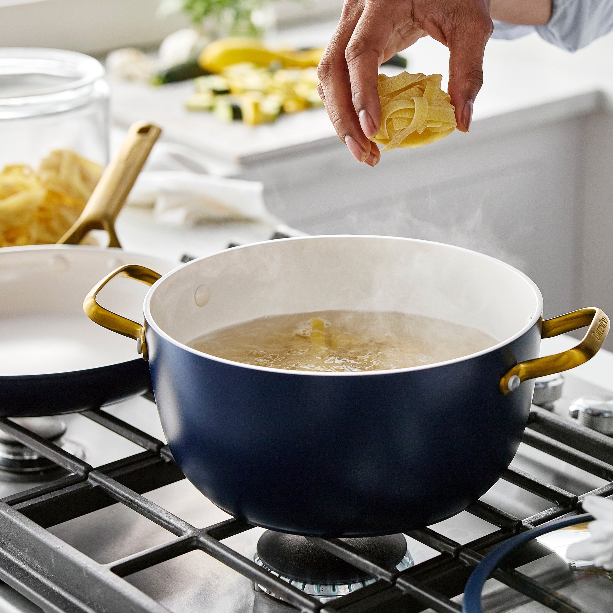 Reserve Pro Ceramic Nonstick 11-Piece Cookware Set | Twilight - Image 7