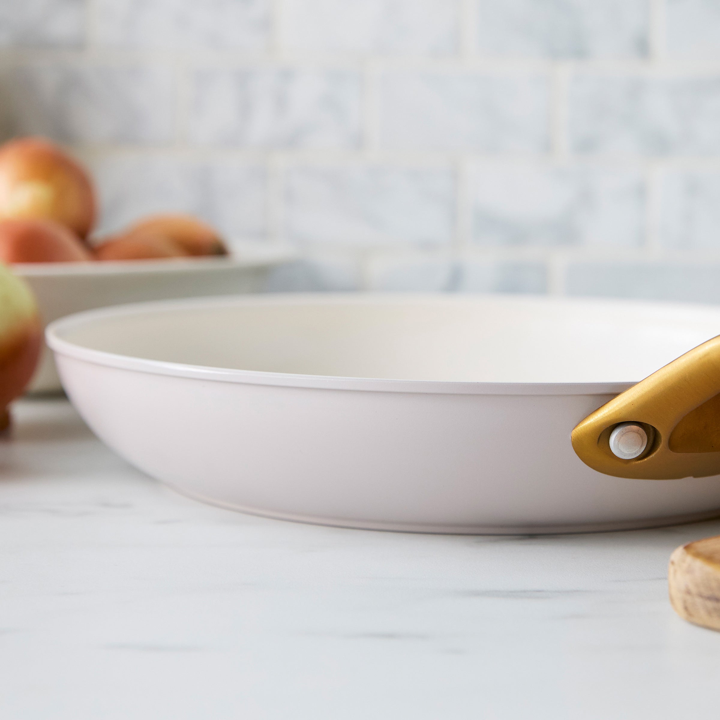 Reserve Pro Ceramic Nonstick 10 and 12 Frypan Set | Oyster - Image 9