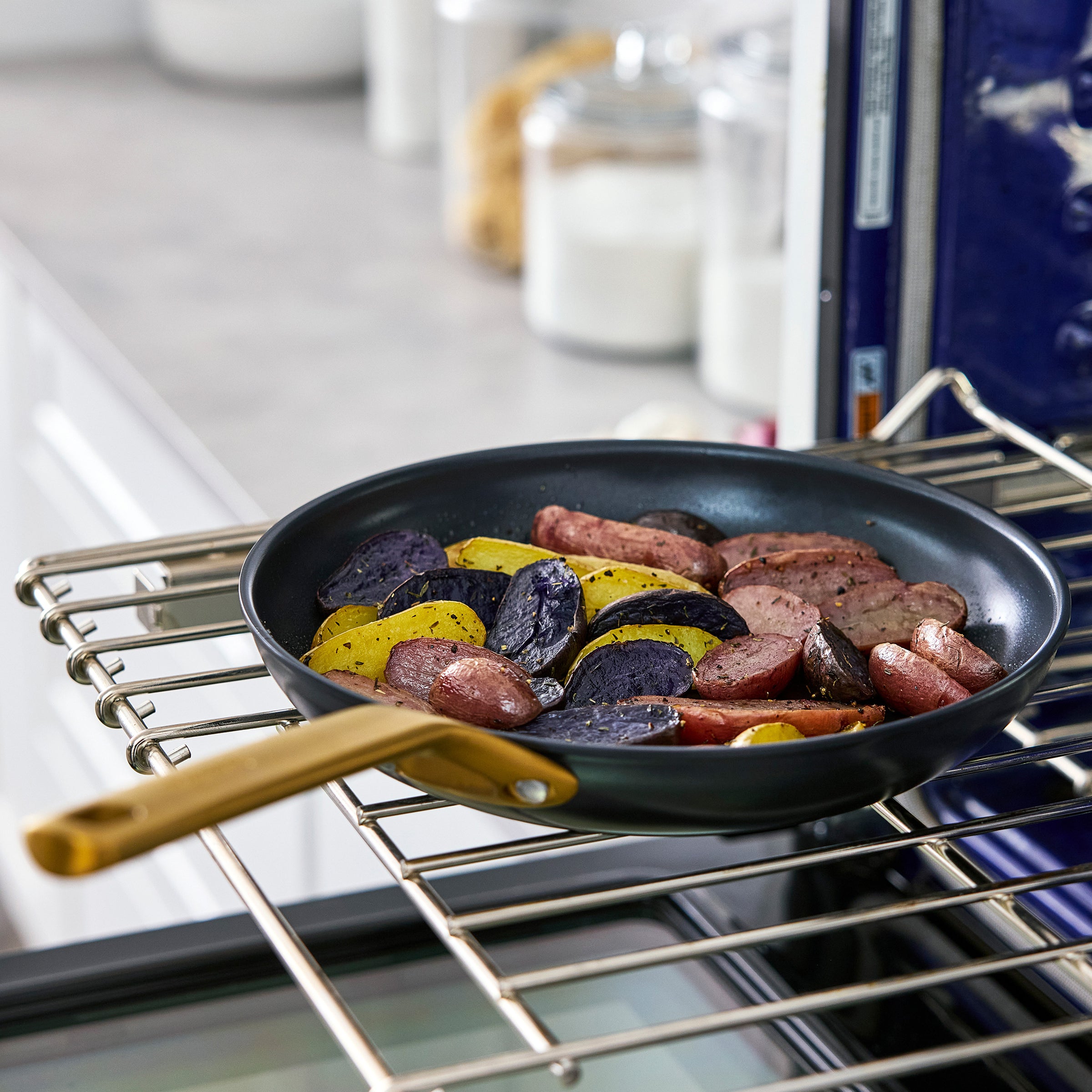 Reserve Pro Ceramic Nonstick 10-Piece Cookware Set | Black - Image 6