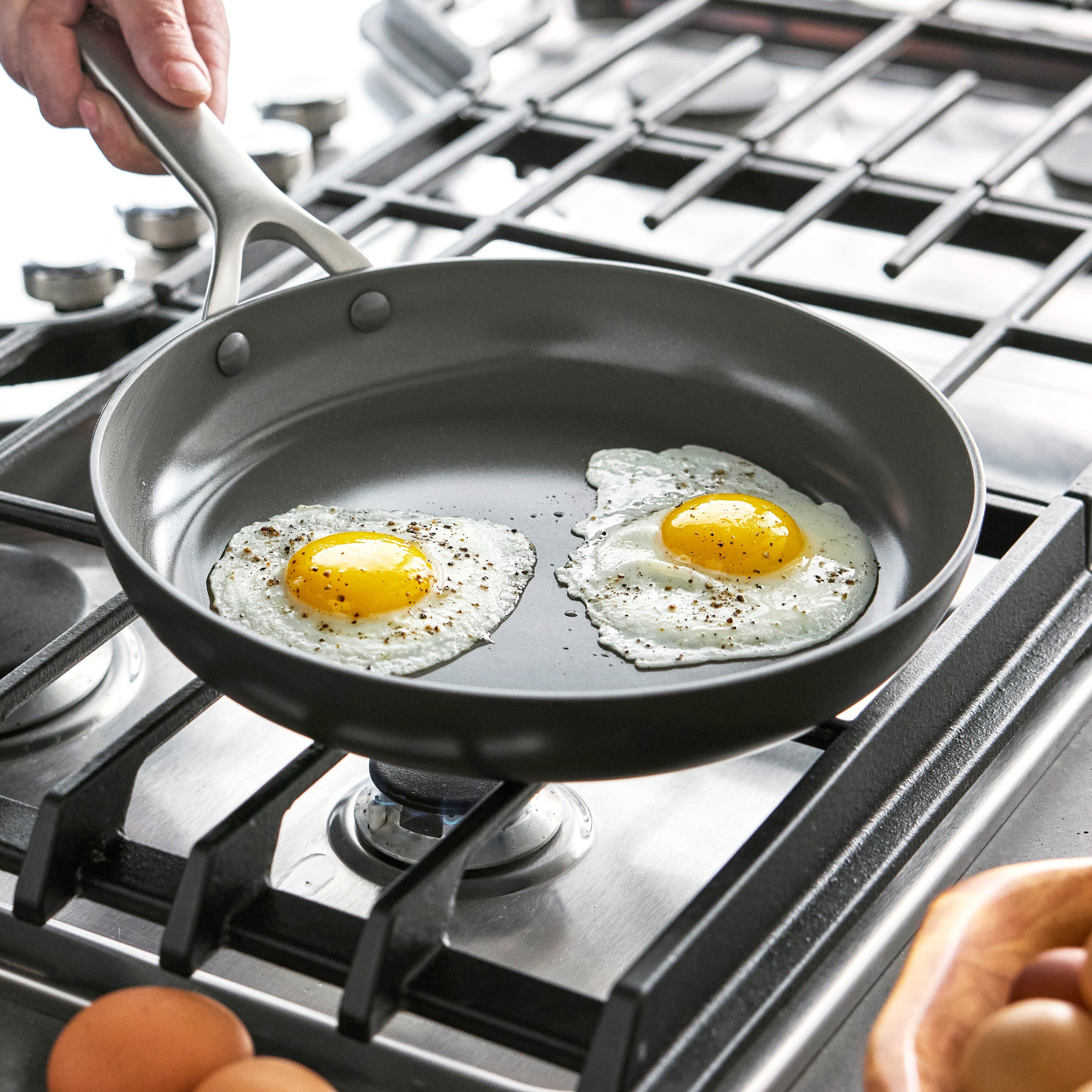 Bobby Flay by GreenPan Chef Series Hard Anodized 10-Piece Cookware Set - Image 5