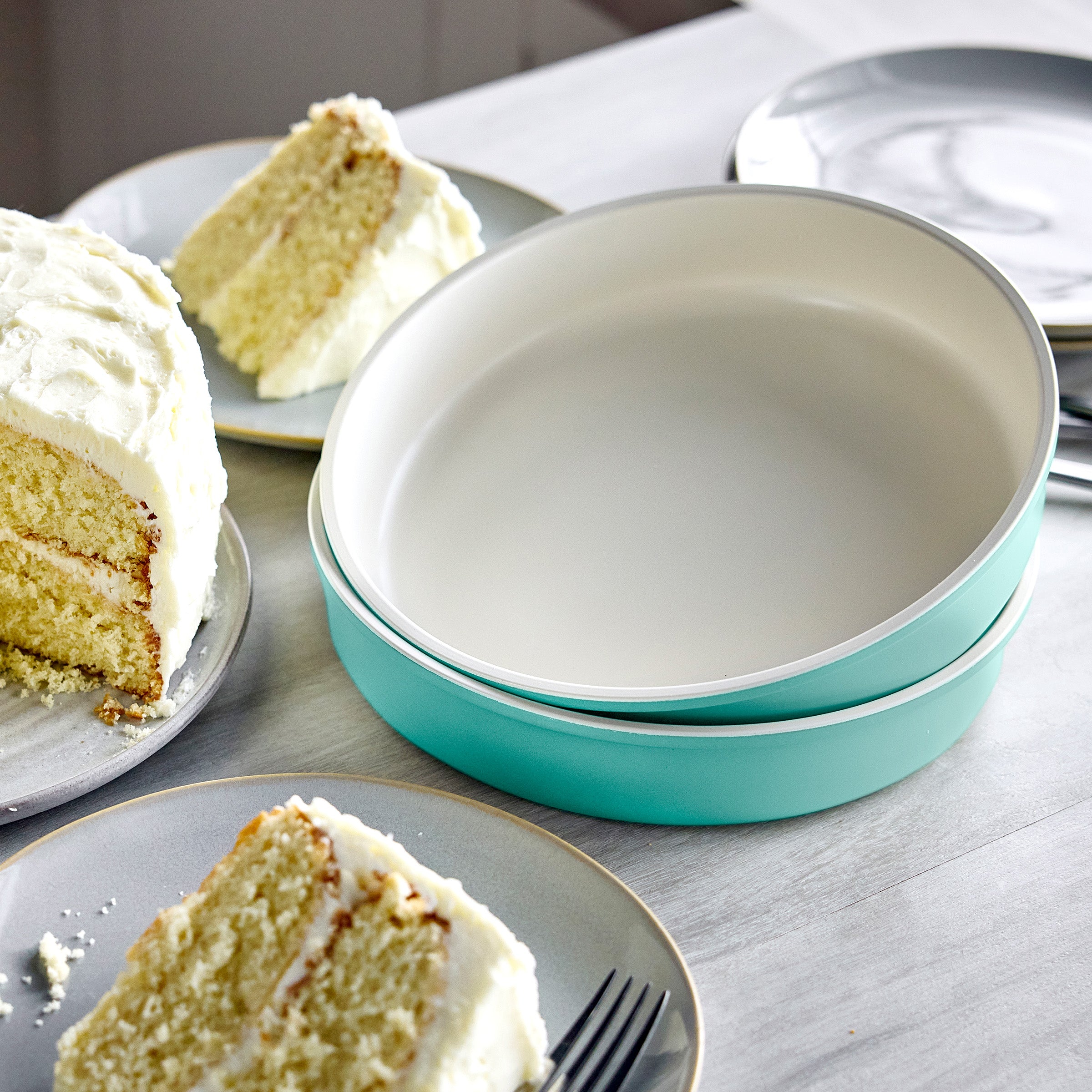 GreenLife Ceramic Nonstick 6-Piece Bakeware Set | Turquoise - Image 5