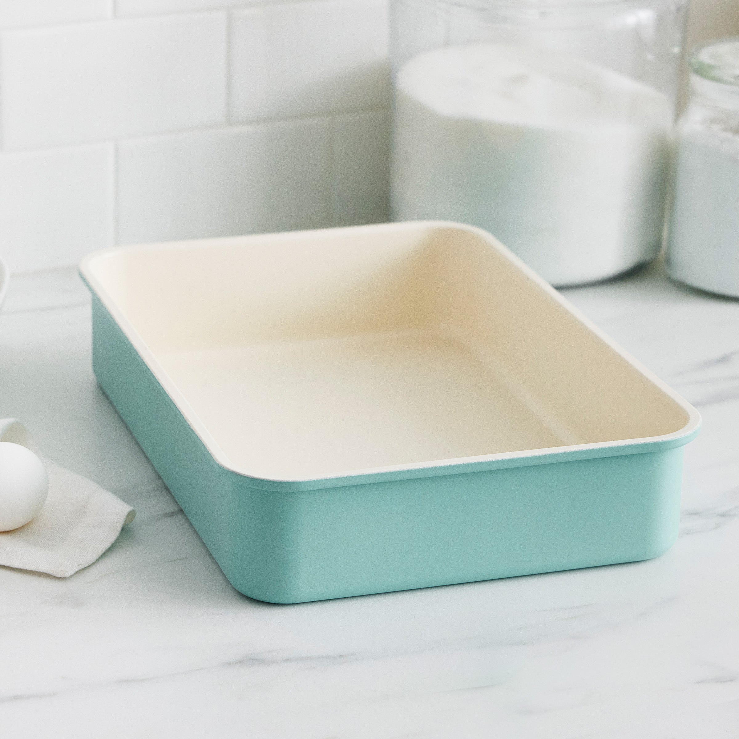 GreenLife Ceramic Nonstick 6-Piece Bakeware Set | Turquoise - Image 6