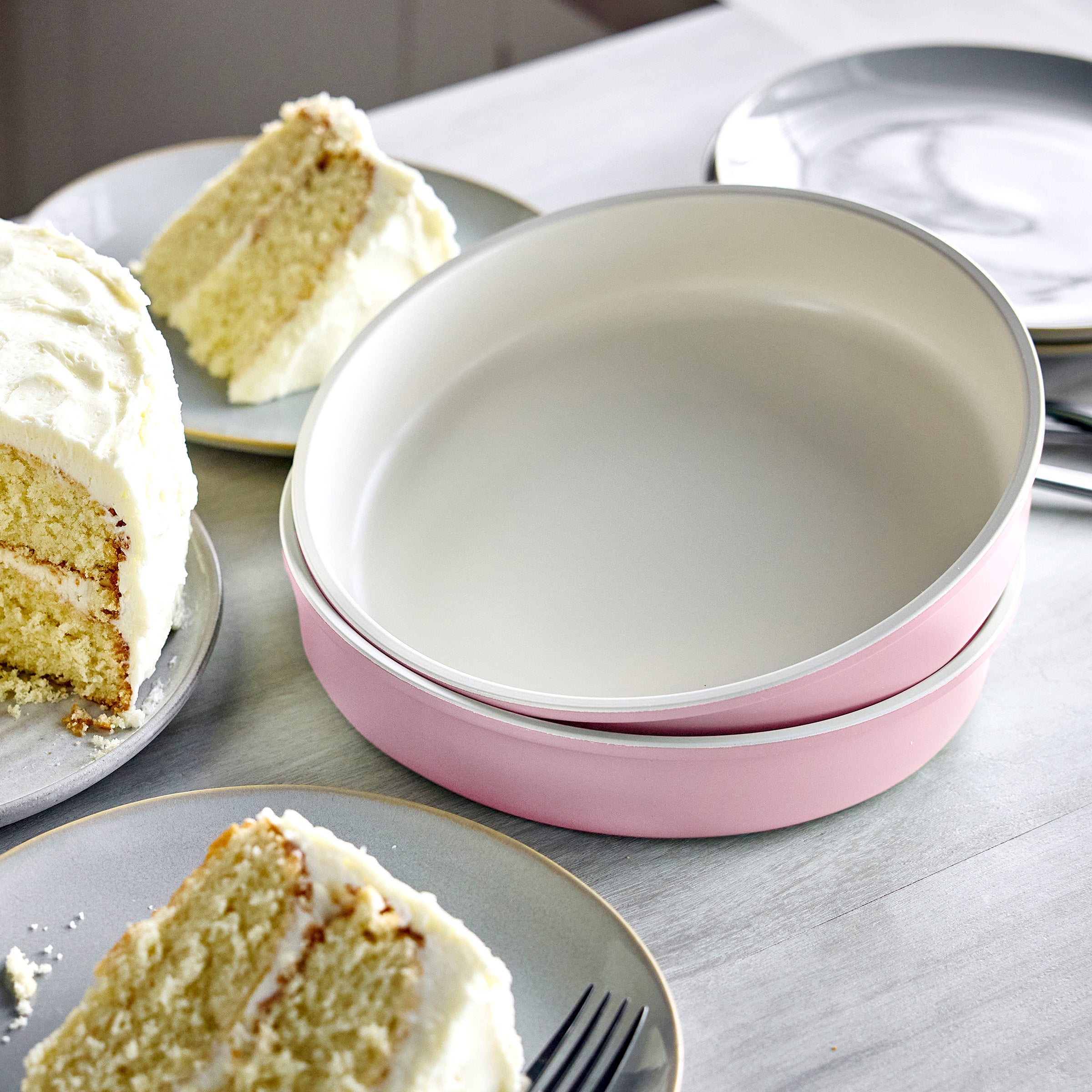 GreenLife Ceramic Nonstick 6-Piece Bakeware Set | Pink - Image 5