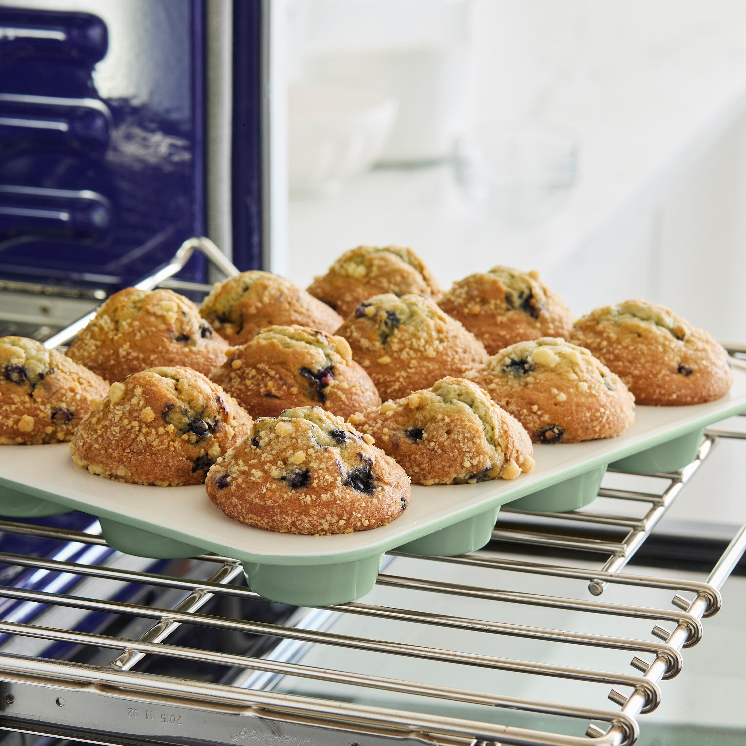 GreenLife Ceramic Nonstick 6-Piece Bakeware Set | Sage Green - Image 4