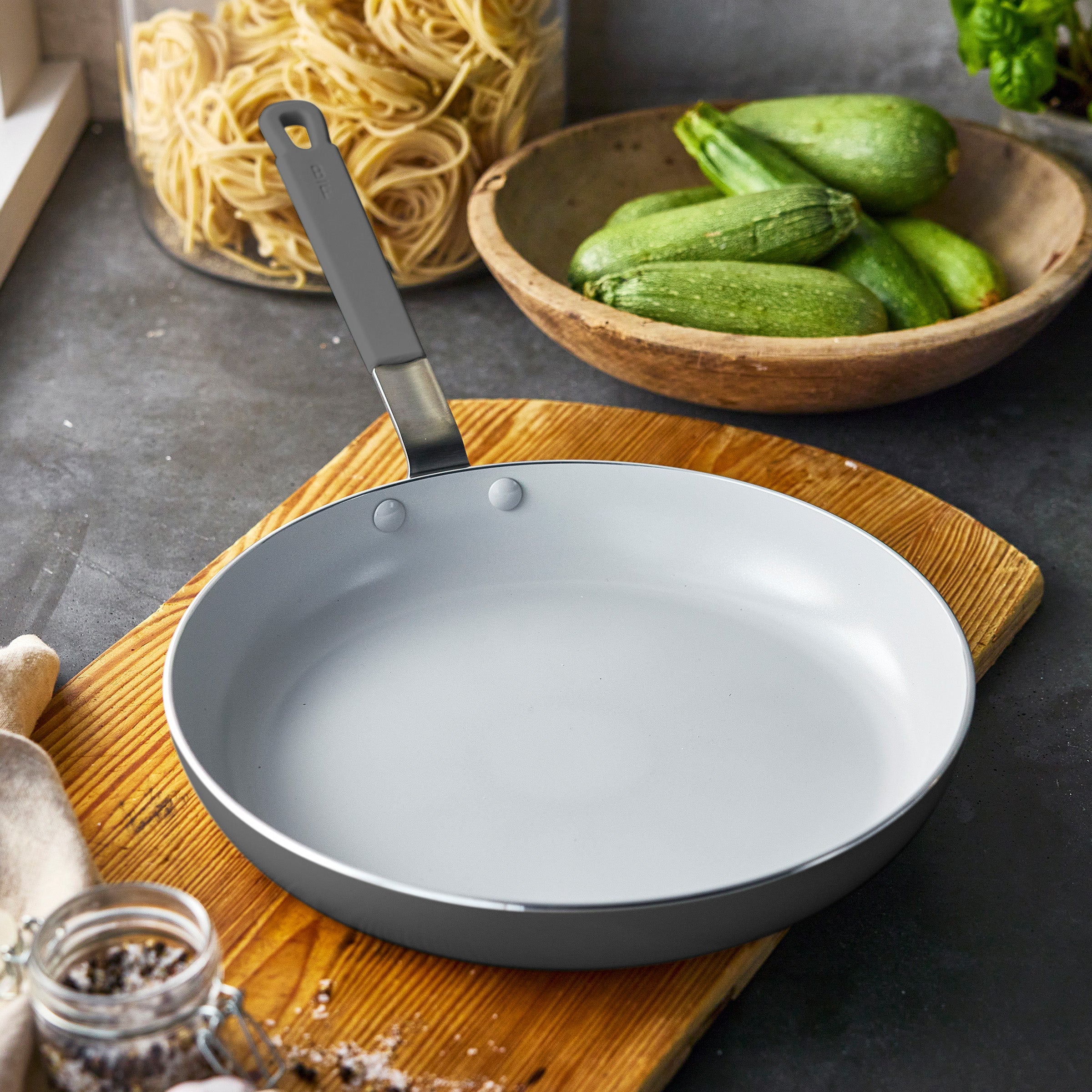 Bobby Flay by GreenPan Professional Ceramic Nonstick 12 Frypan | Graphite - Image 3