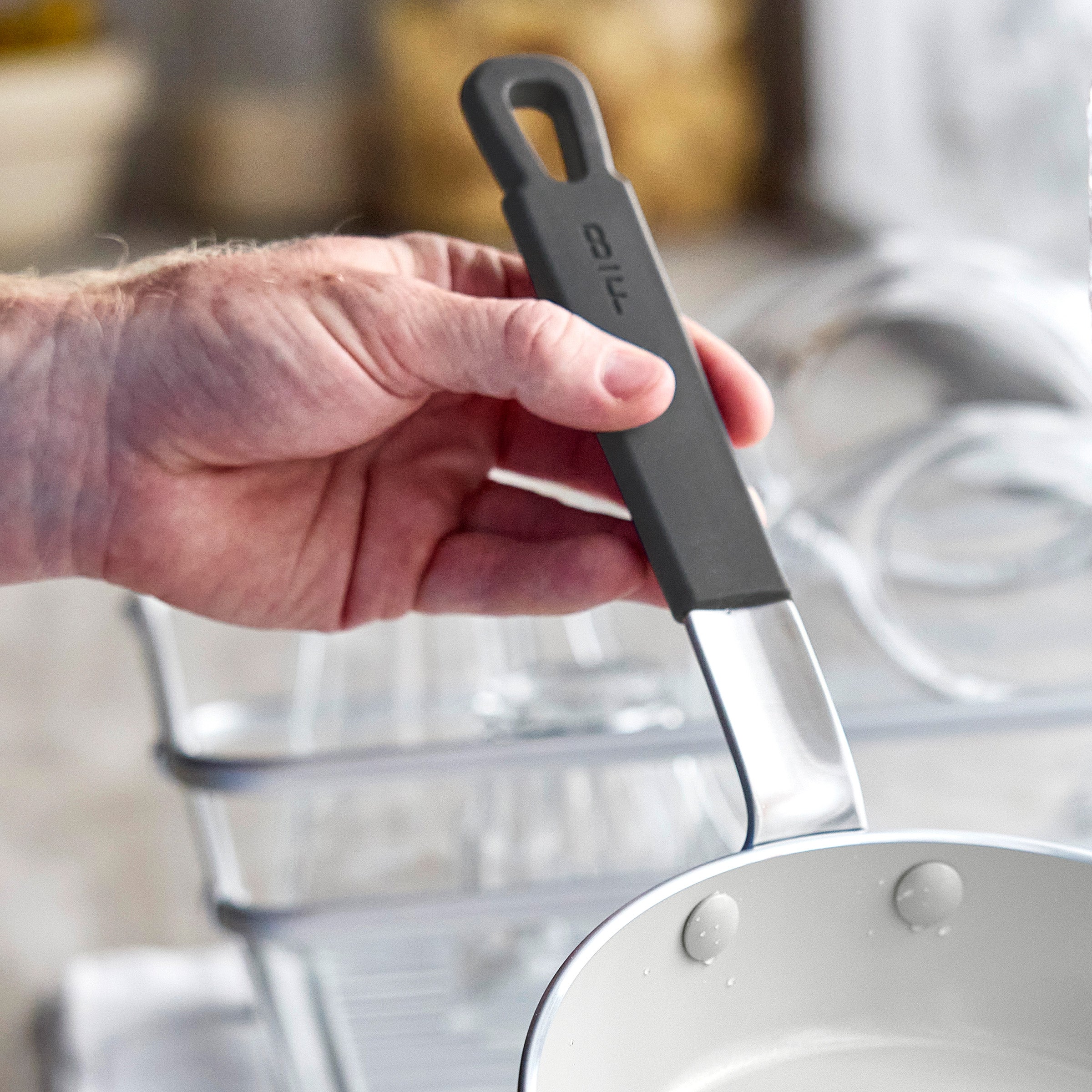 Bobby Flay by GreenPan Professional Ceramic Nonstick 12 Frypan | Graphite - Image 4