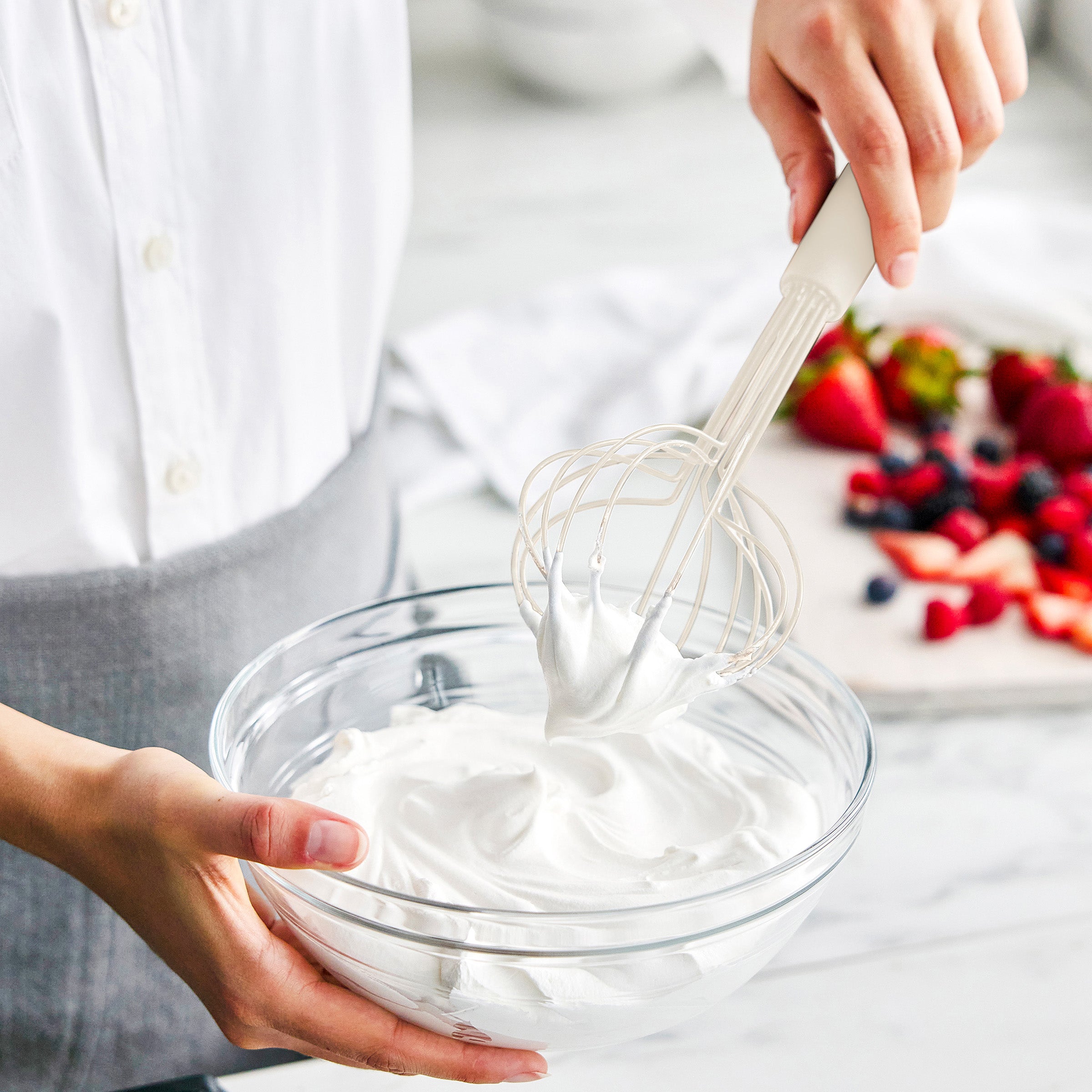 Premiere Silicone 8-Piece Utensil and Crock Set | Bisque - Image 4