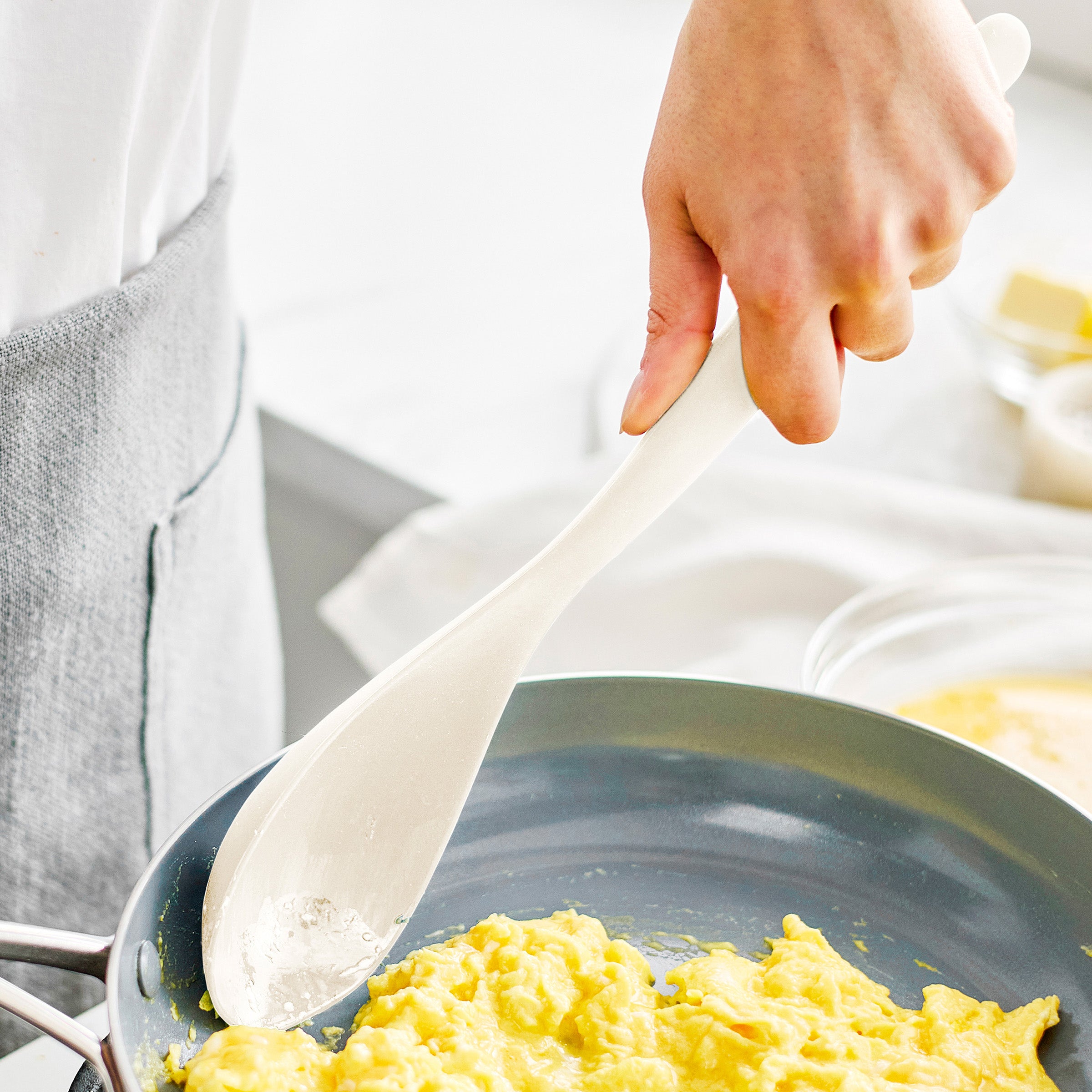 Premiere Silicone 8-Piece Utensil and Crock Set | Bisque - Image 6