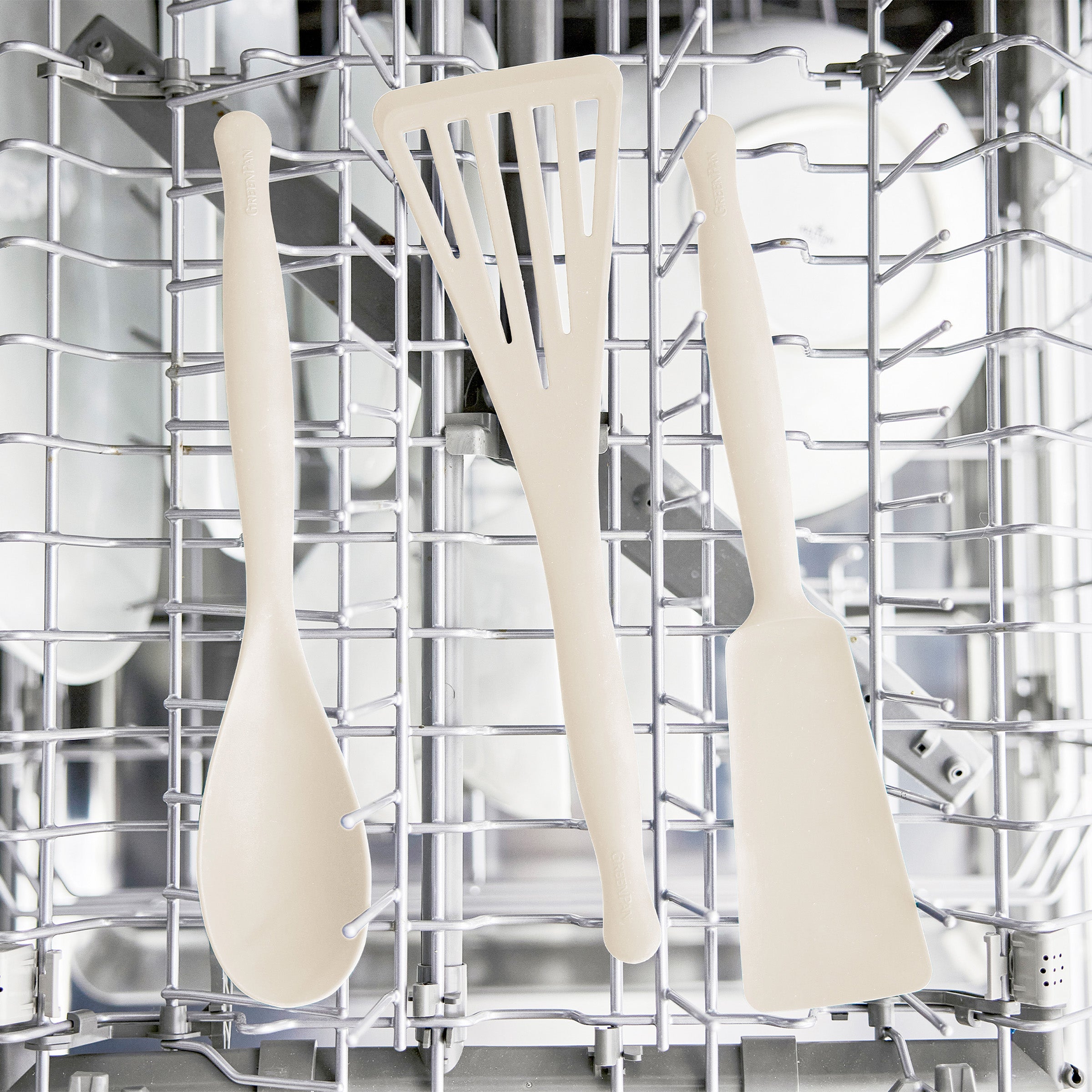 Premiere Silicone 8-Piece Utensil and Crock Set | Bisque - Image 10