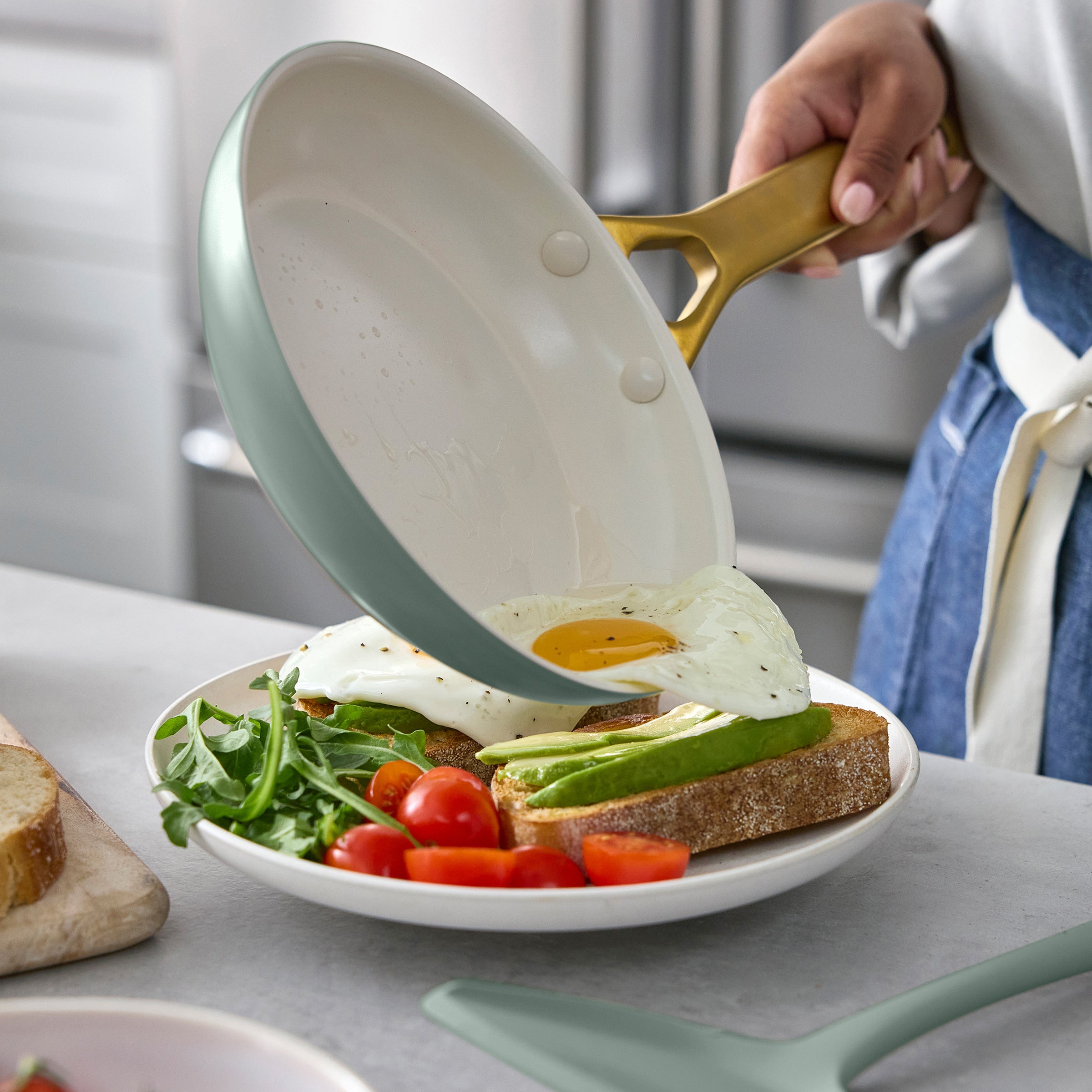 Reserve Pro Ceramic Nonstick 8 Frypan | Moss - Image 3