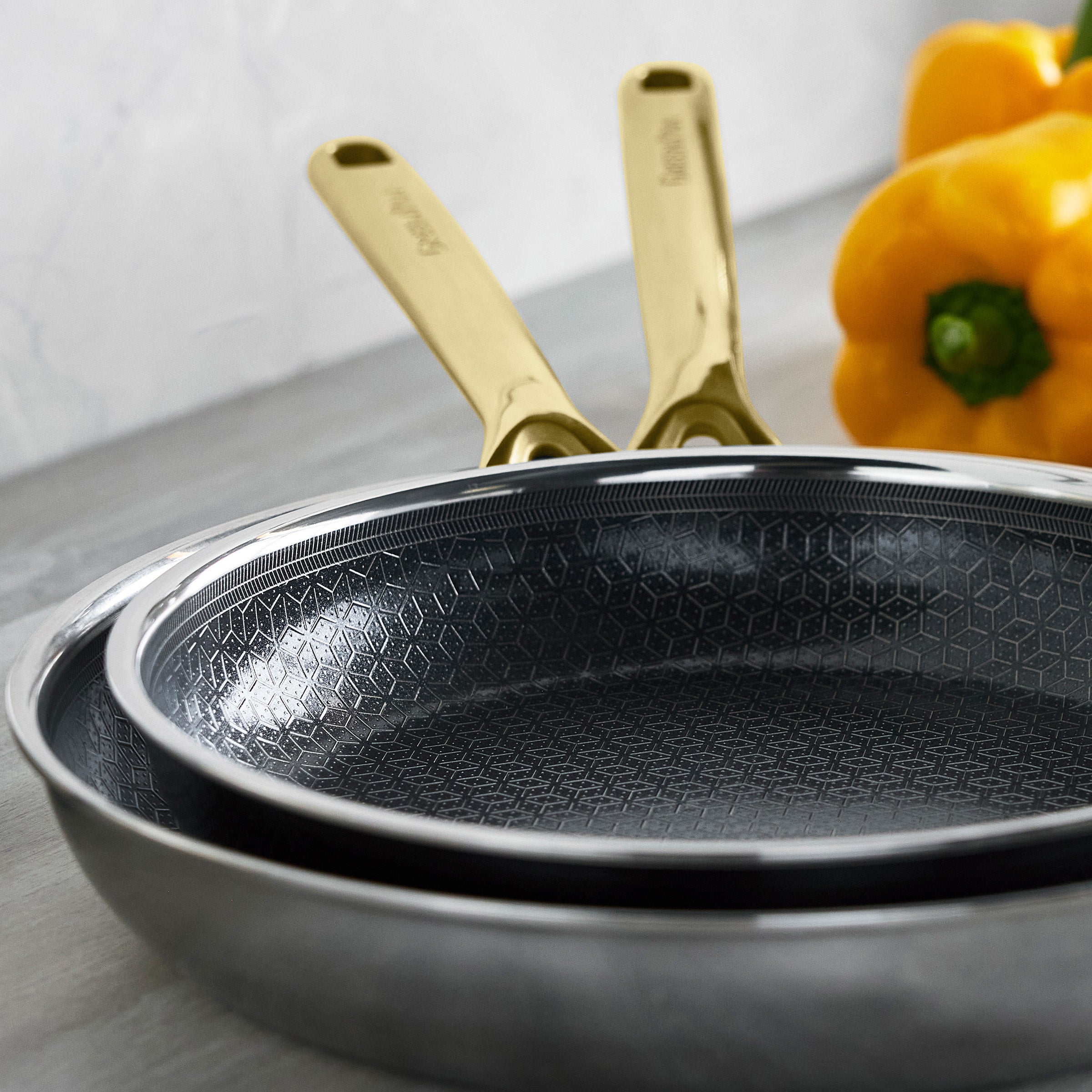 Spectra Gold Thermobond Hybrid Ceramic Nonstick 10-Piece Cookware Set - Image 11