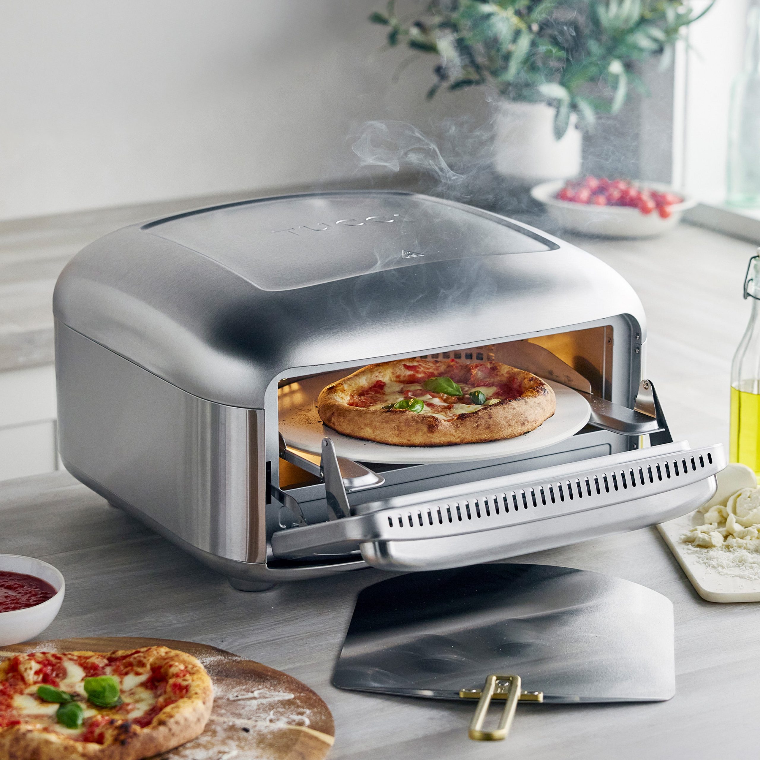 Stanley Tucci™ Indoor and Outdoor Pizza Oven | Stainless Steel - Image 5