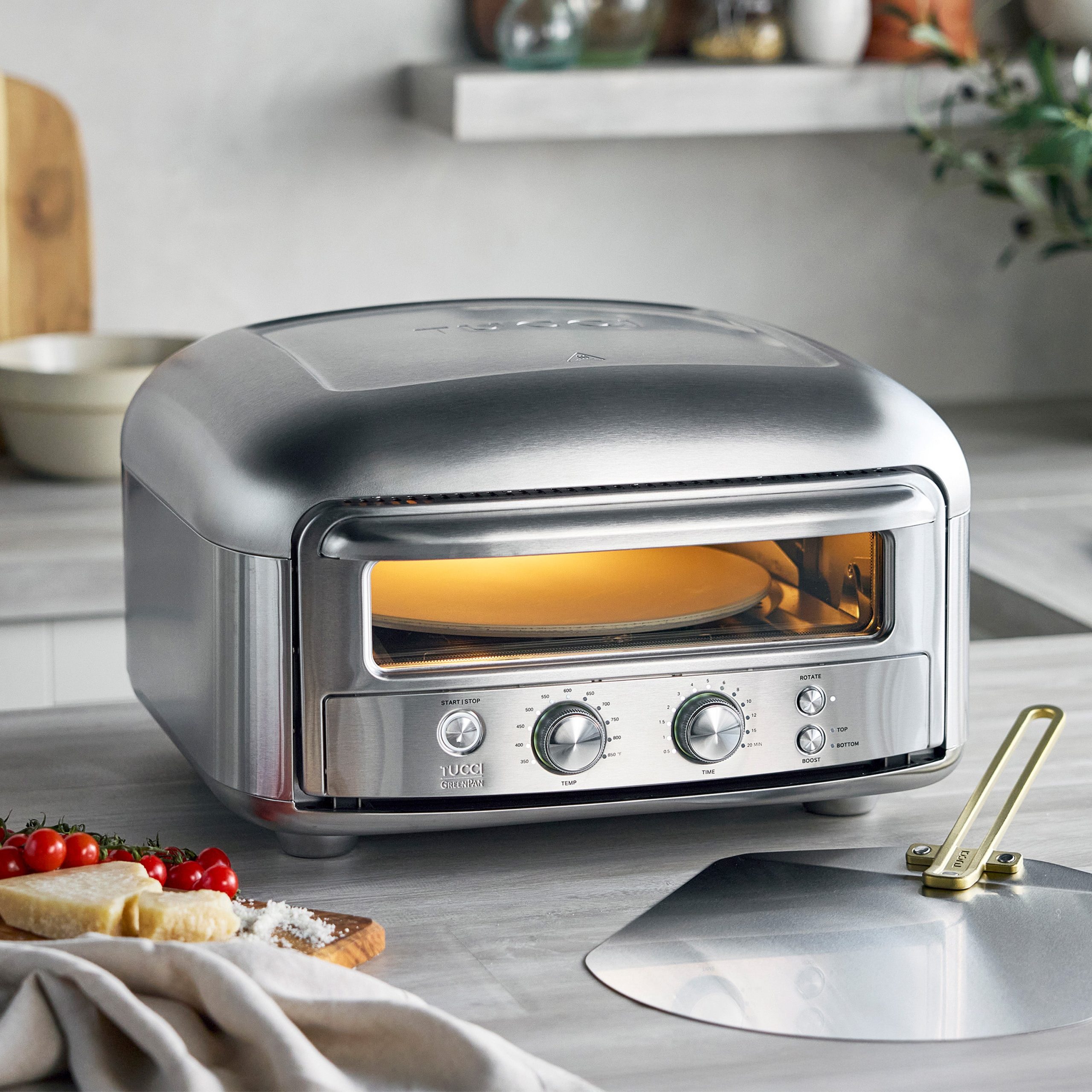 Stanley Tucci™ Indoor and Outdoor Pizza Oven | Stainless Steel - Image 9