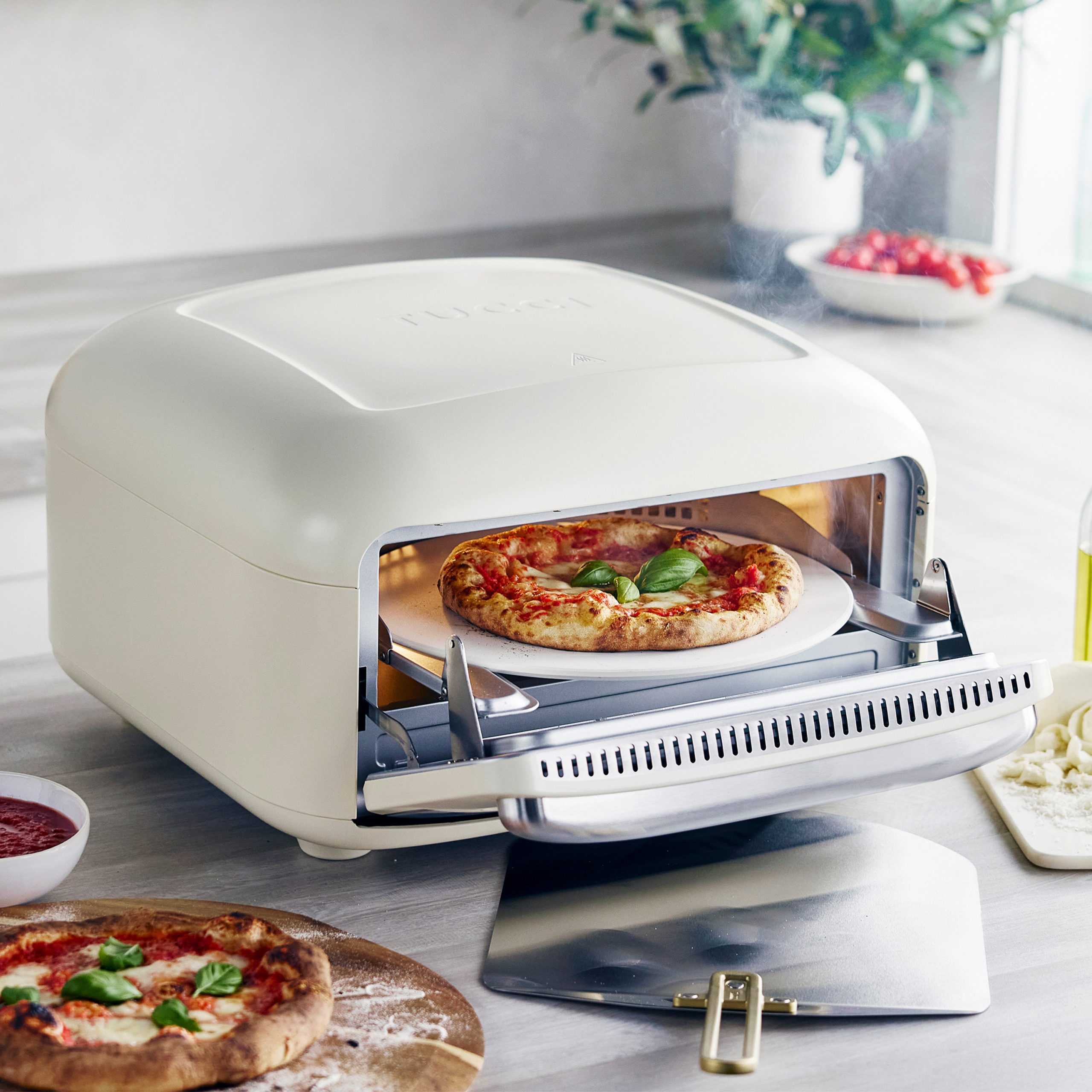 Stanley Tucci™ Indoor and Outdoor Pizza Oven | Carrara White - Image 5