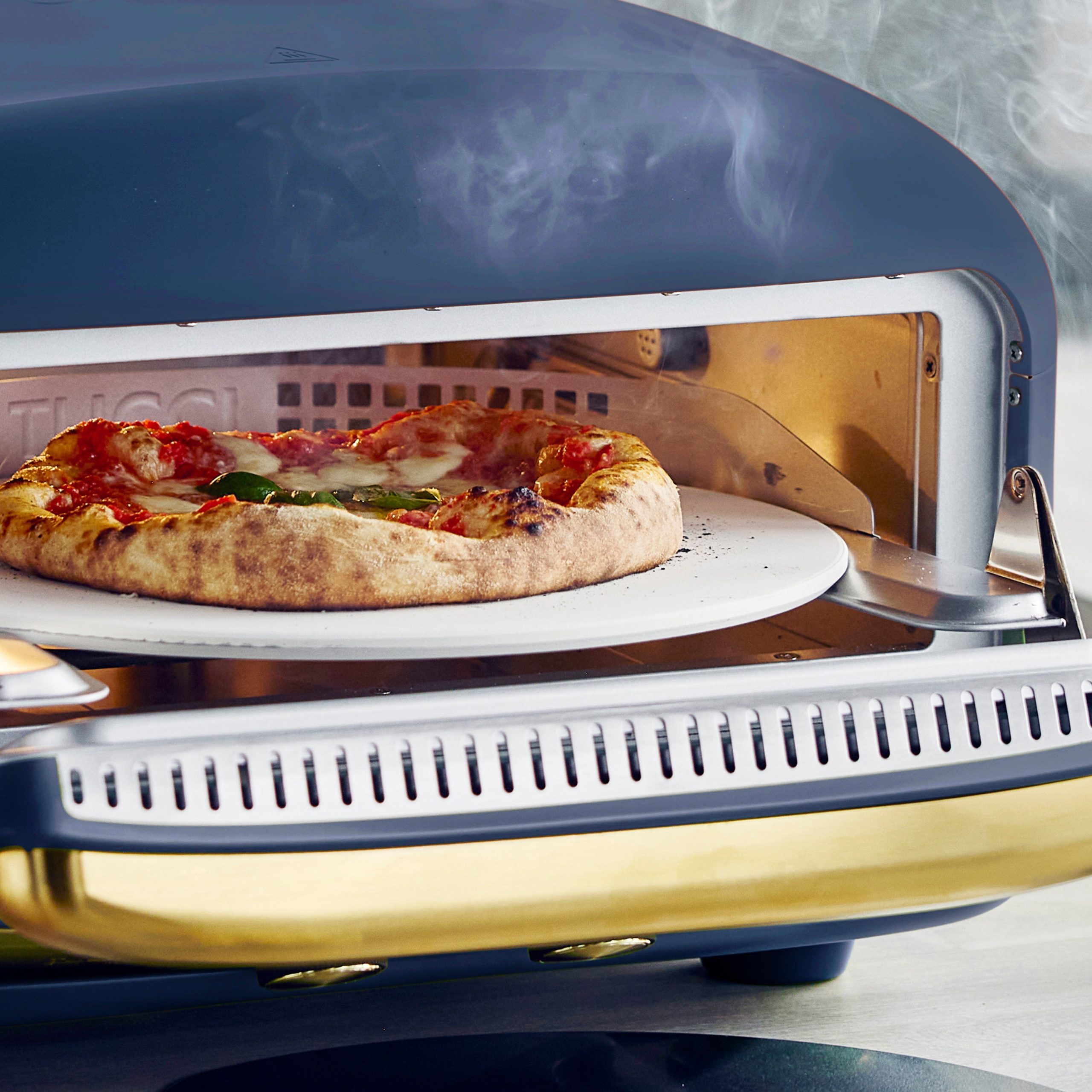 Stanley Tucci™ Indoor and Outdoor Pizza Oven | Marino Blue - Image 9